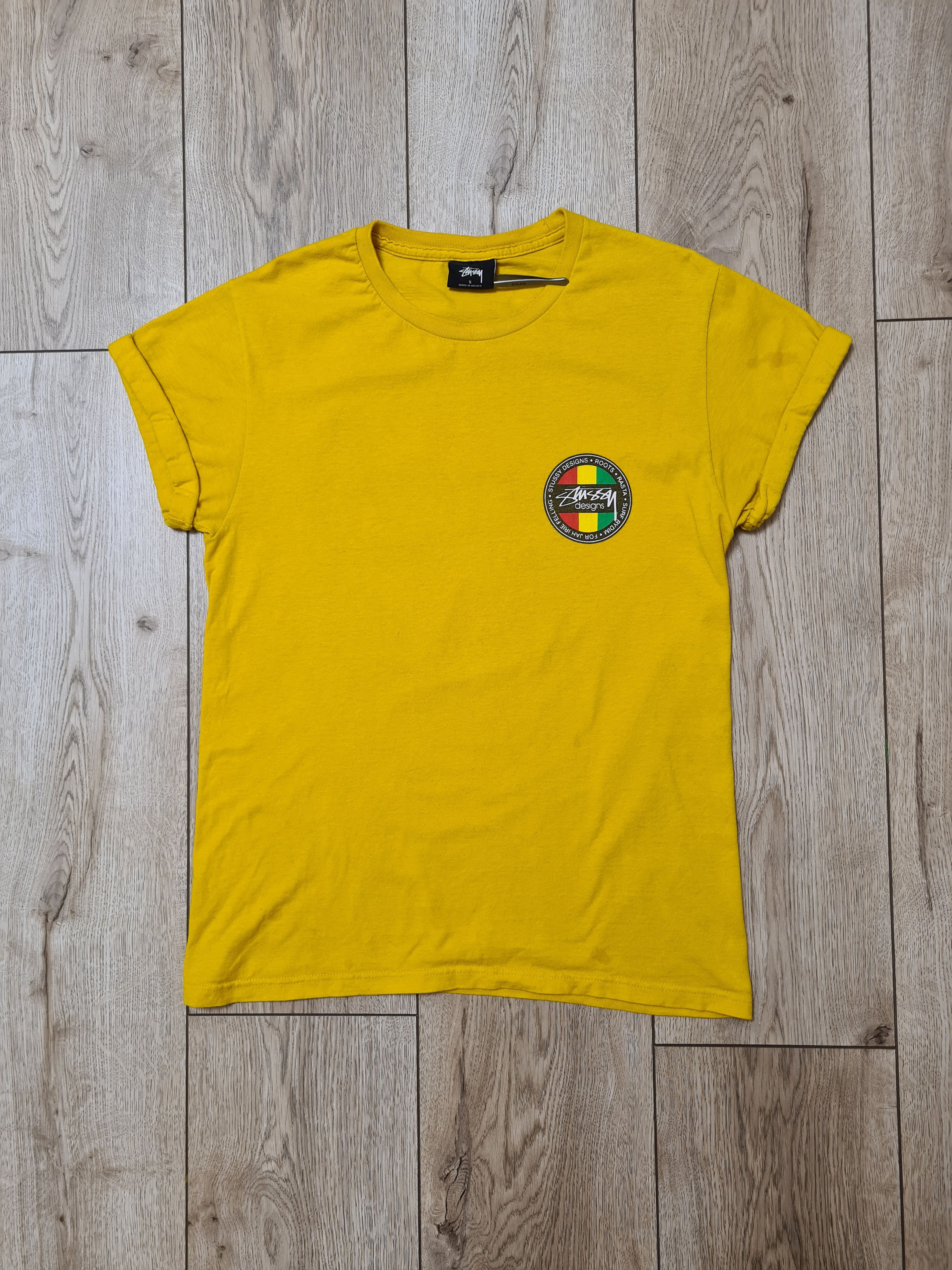 Stussy × Vintage VINTAGE STUSSY SHIRT 90s RETRO RARE STUSSY DESIGNS T-SHIRT Size US S / EU 44-46 / 1 - 2 Thumbnail