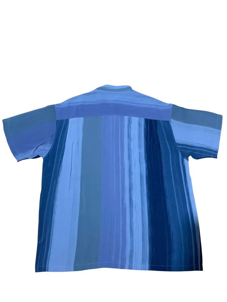 Balenciaga Vintage Balenciaga mandarin crinkle shirt Size US XL / EU 56 / 4 - 6 Thumbnail