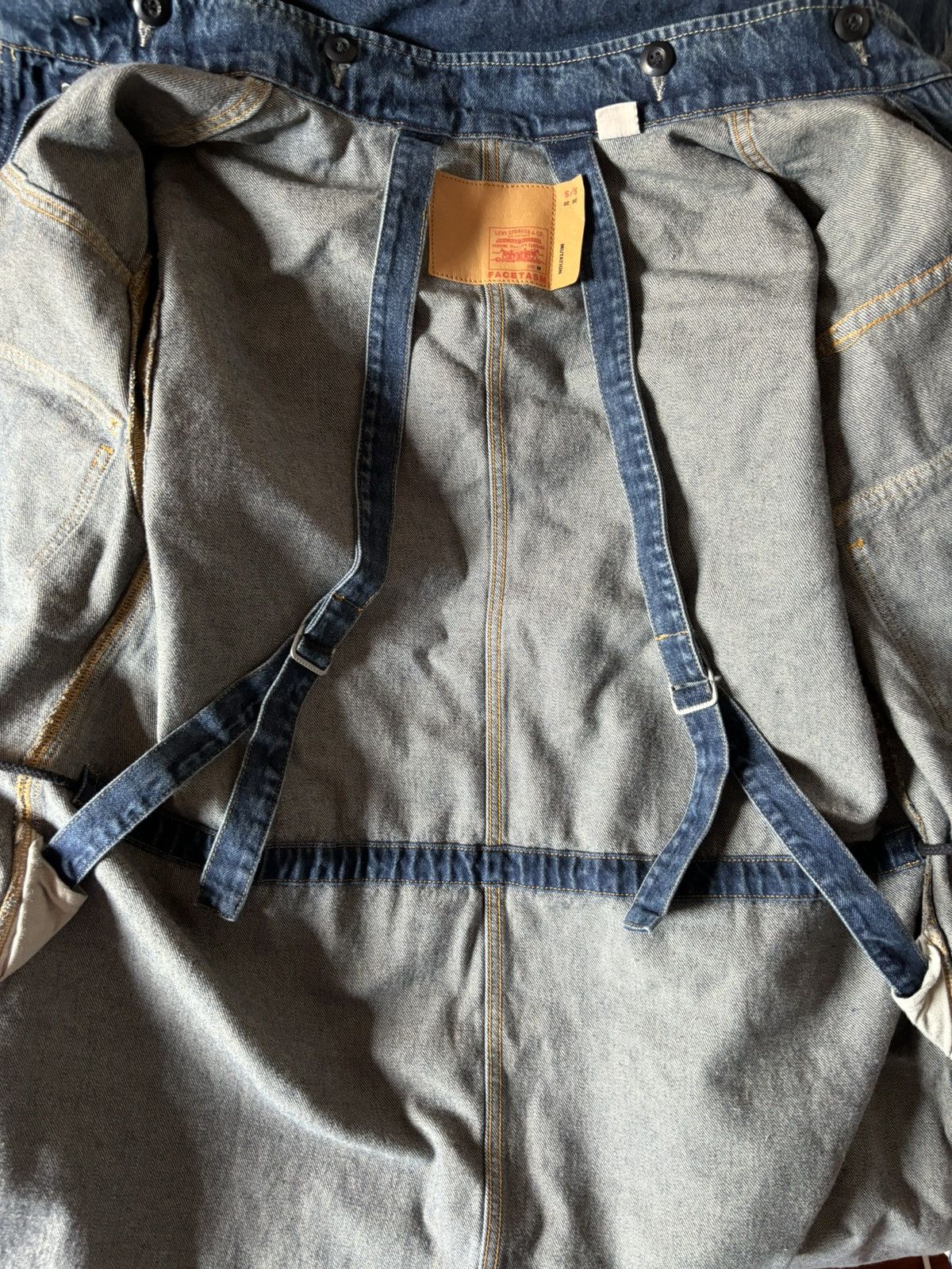 Facetasm × Levi's Facetasm Levis Denim Parka Size US M / EU 48-50 / 2 - 6 Thumbnail