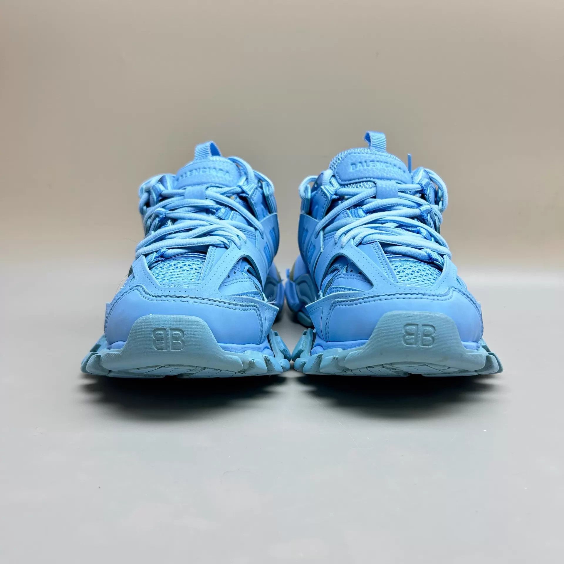 Balenciaga Balenciaga Track Light Blue Platform Sneaker 95 New EU 36 Size US 5.5 / IT 35.5 - 3 Thumbnail