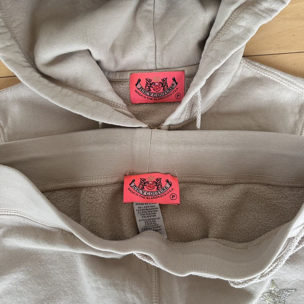 Juicy Couture juicy couture cotton tracksuit 🤍 Size XS / US 0-2 / IT 36-38 - 4 Thumbnail