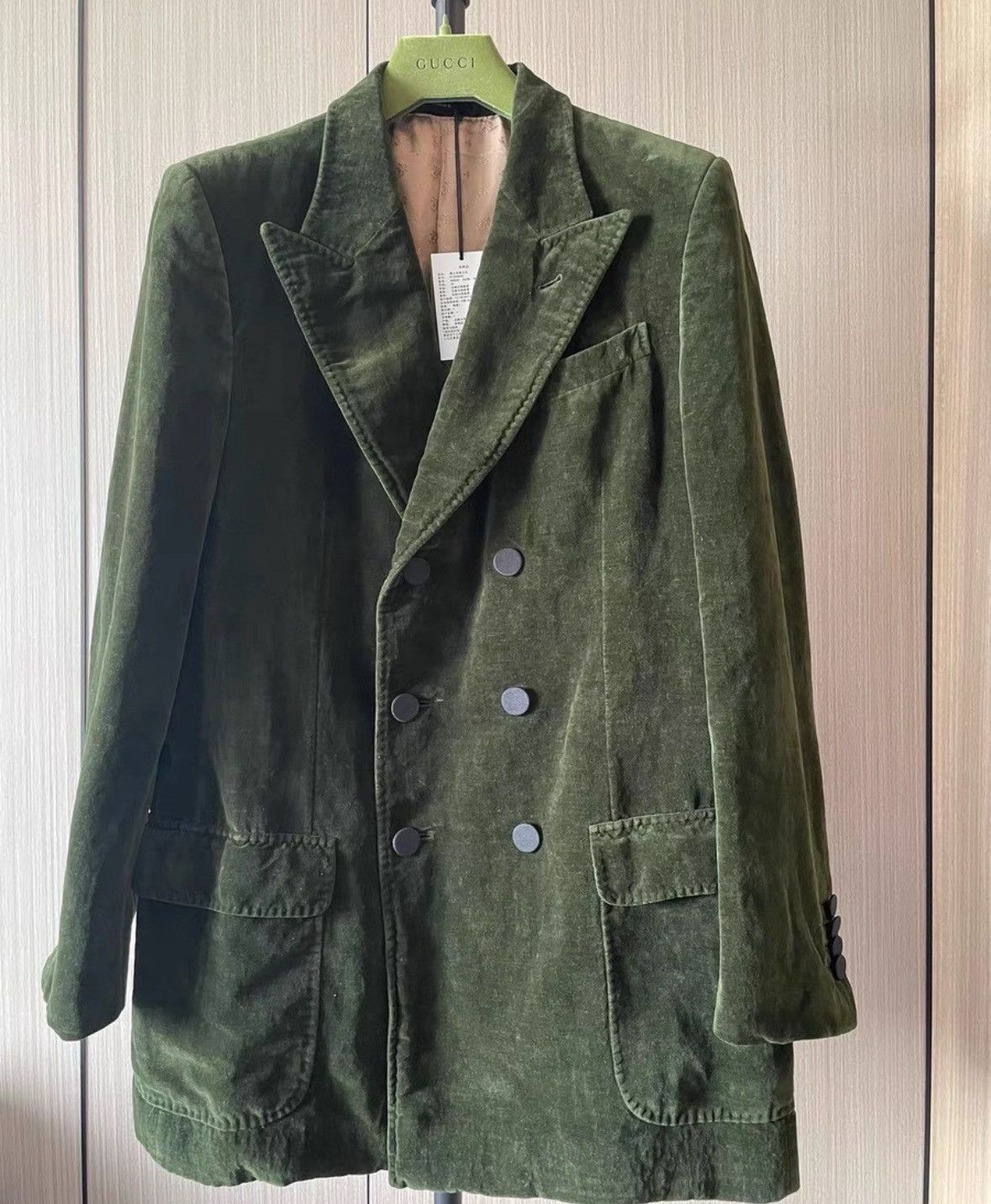 Gucci Gucci men's double-breasted single suit Size US M / EU 48-50 / 2 - 1 Thumbnail
