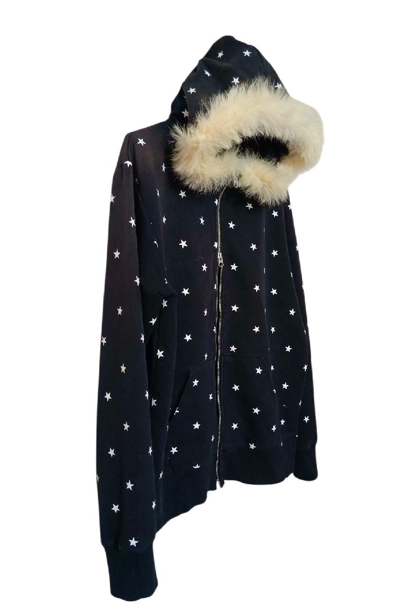 Skullcandy Y2K Full Star Zipper Fur Hoodie LGB style Size US L / EU 52-54 / 3 - 3 Thumbnail