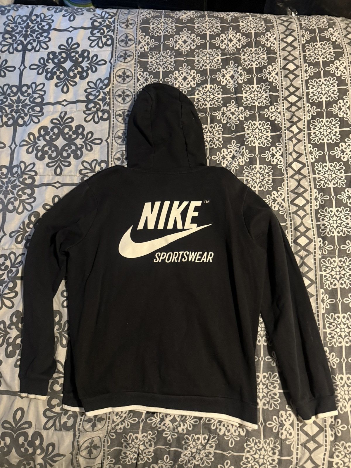 Nike Nike Sportswear Zip up Hoodie Size US L / EU 52-54 / 3 - 3 Thumbnail
