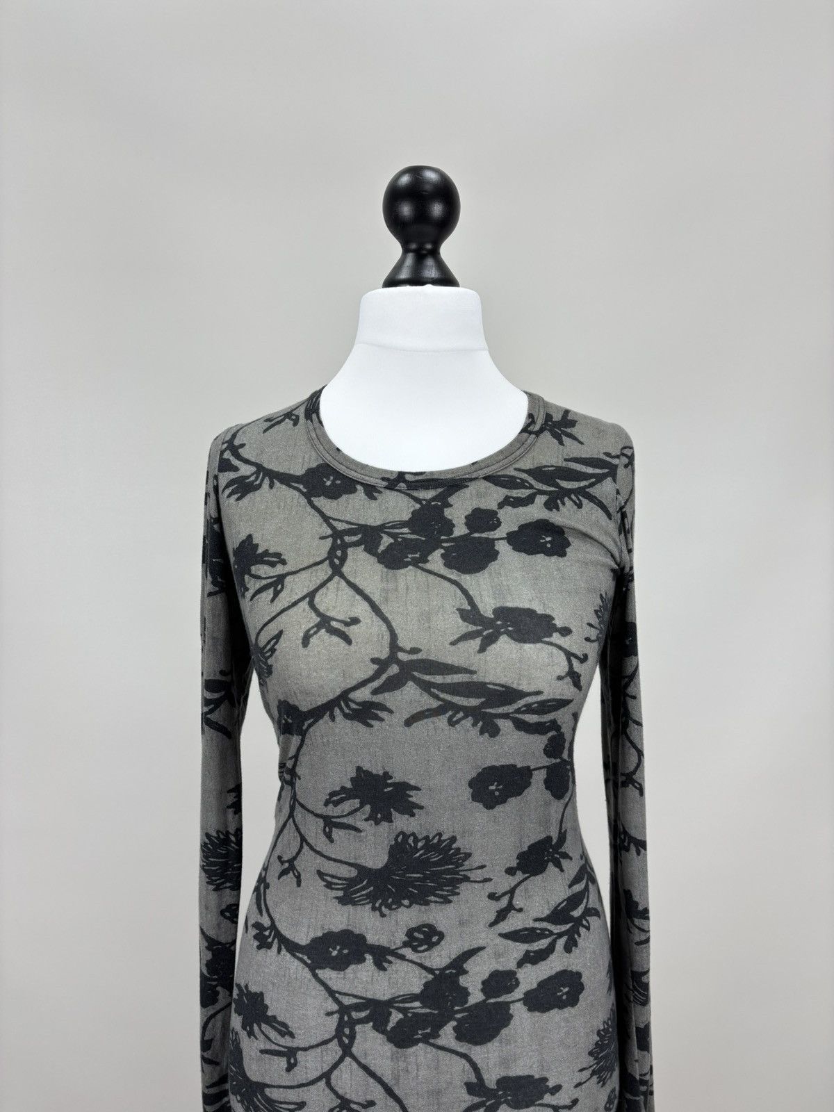 Rundholz Womens dress Rundholz Size Small S/M Color Gray/Black Size S / US 4 / IT 40 - 3 Thumbnail