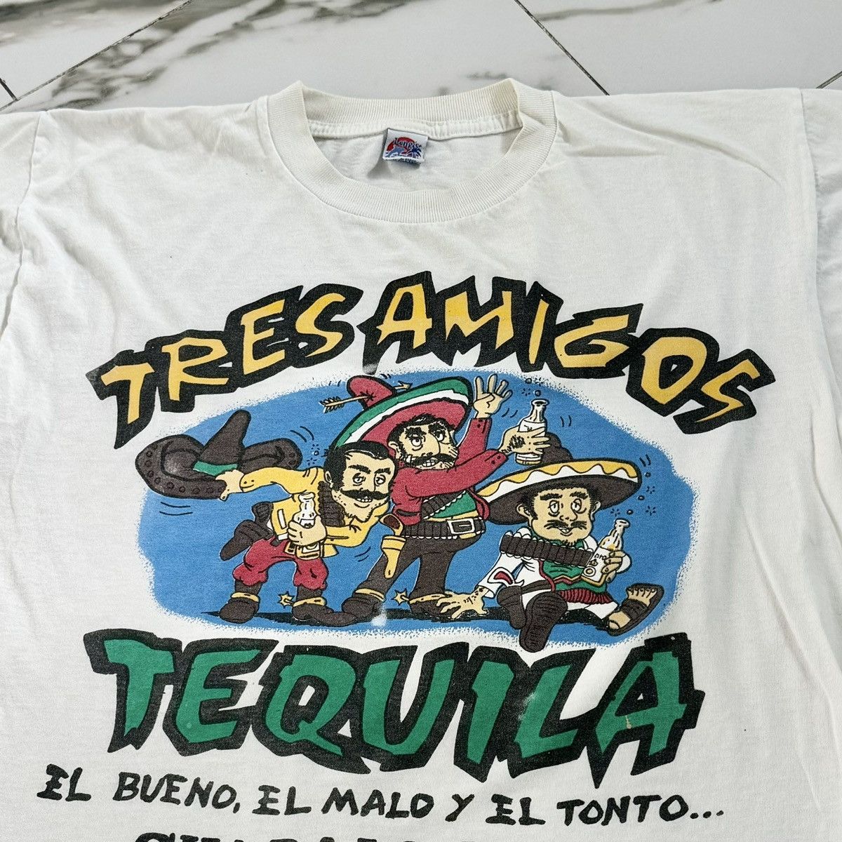 Vintage VINTAGE TRES AMIGOS TEE! Size US M / EU 48-50 / 2 - 3 Thumbnail