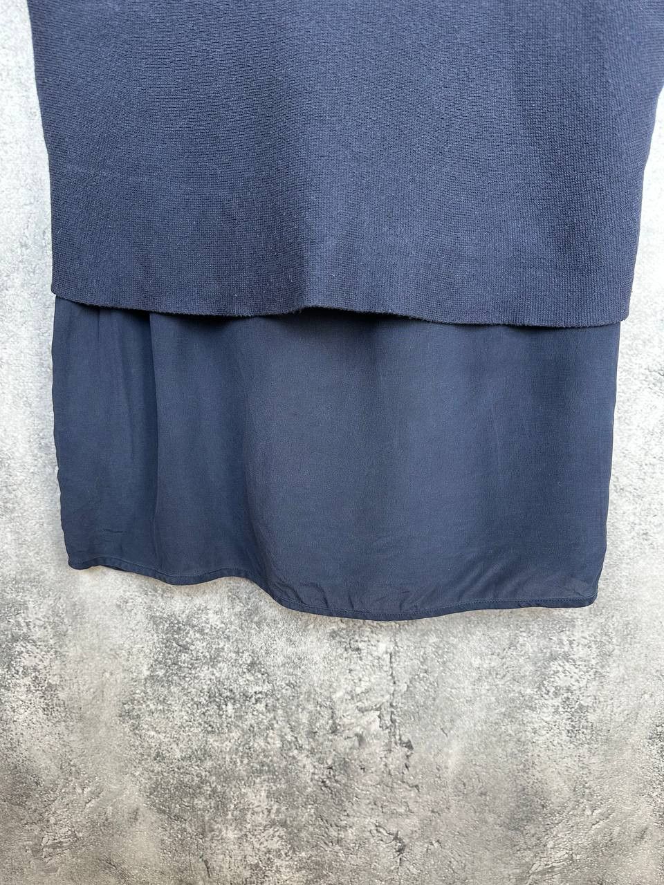 Weekend Max Mara Weekend Max Mara Layered Knit Silk Top Elegant Minimalist Size S / US 4 / IT 40 - 6 Thumbnail