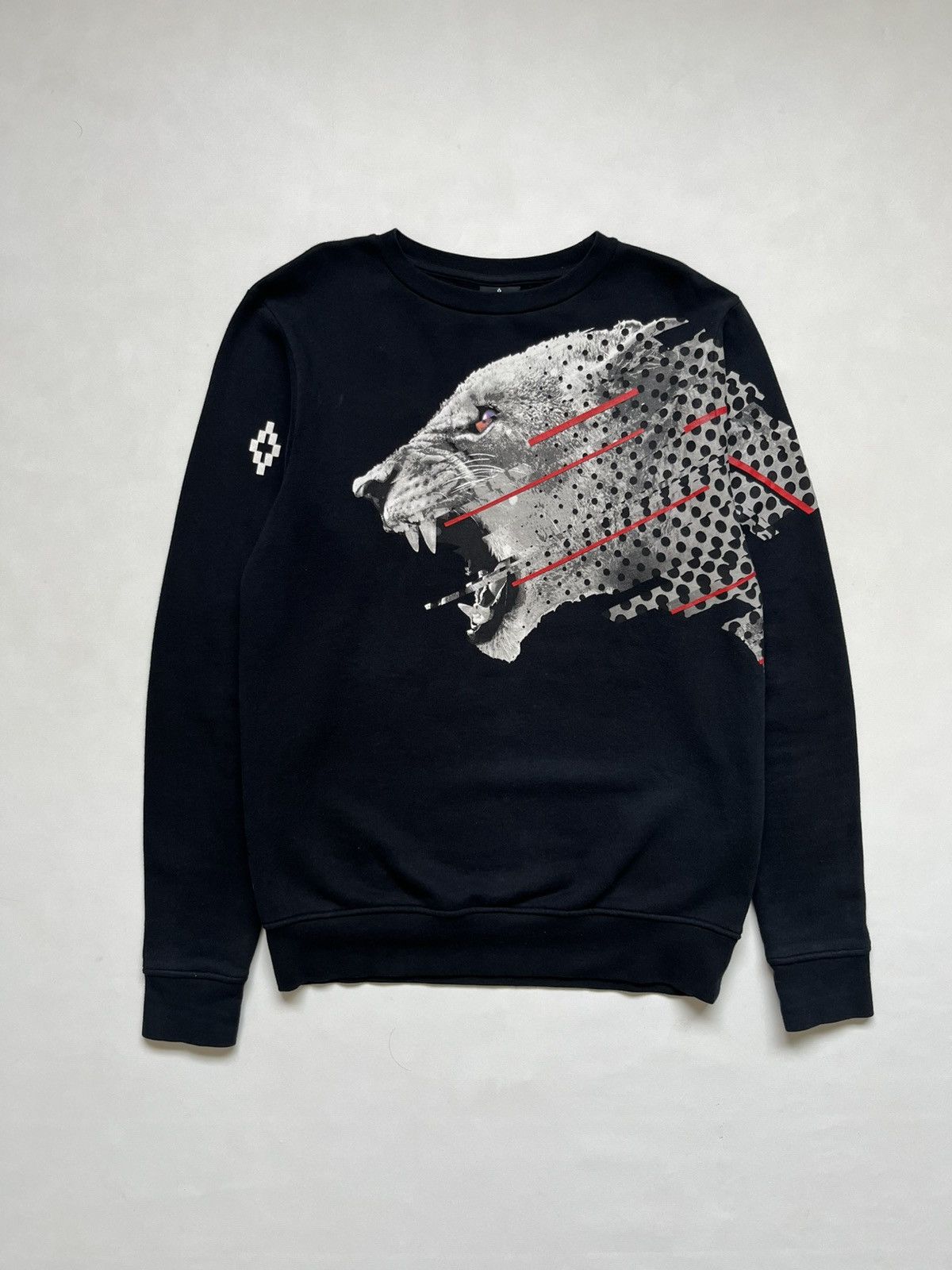 Marcelo Burlon Marcelo Burlon County of Milan Leopard Graphic Crewneck Size US M / EU 48-50 / 2 - 1 Thumbnail