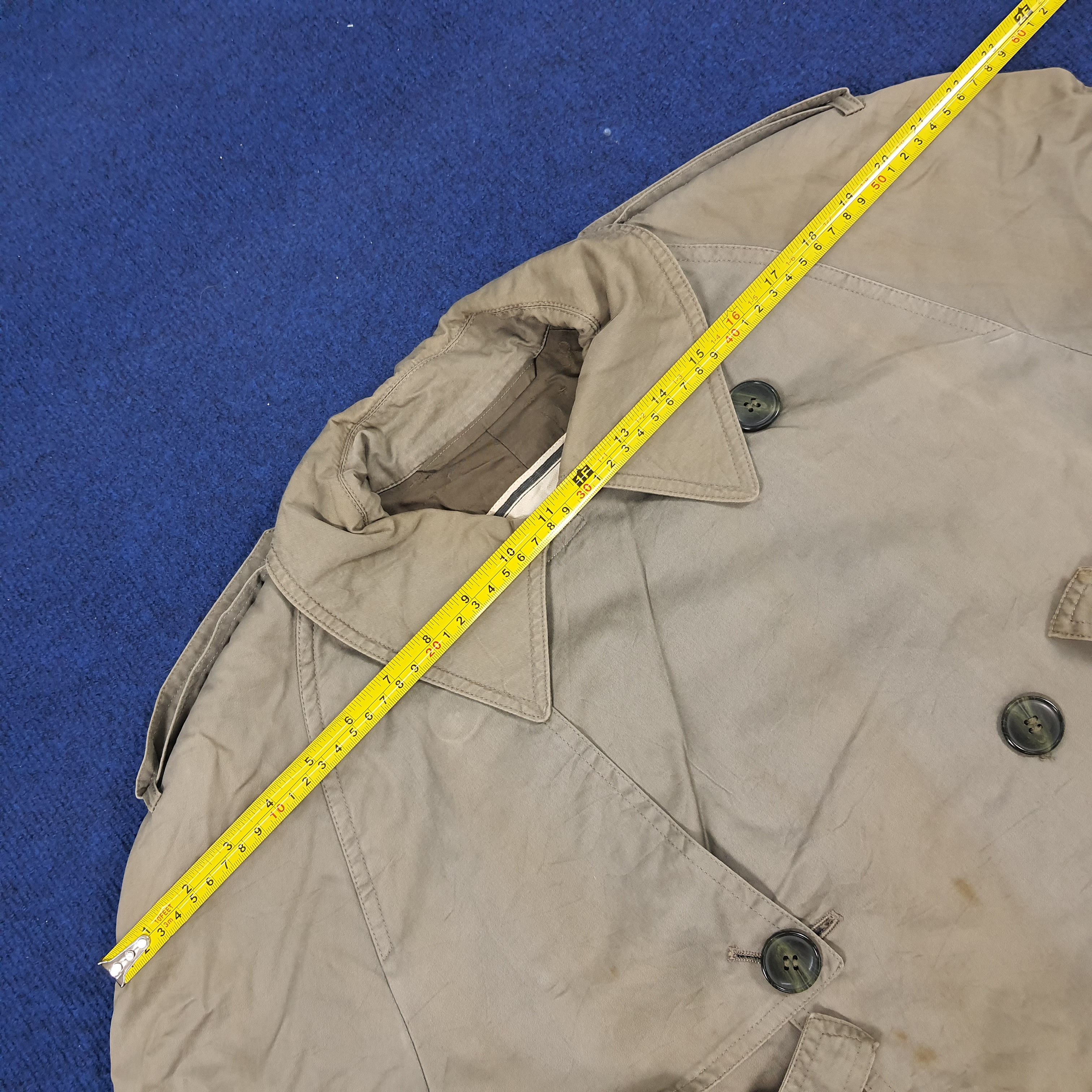 Christian Dior Monsieur × Vintage Vintage Christian Dior Monsieur Trench Jacket Size US L / EU 52-54 / 3 - 9 Thumbnail