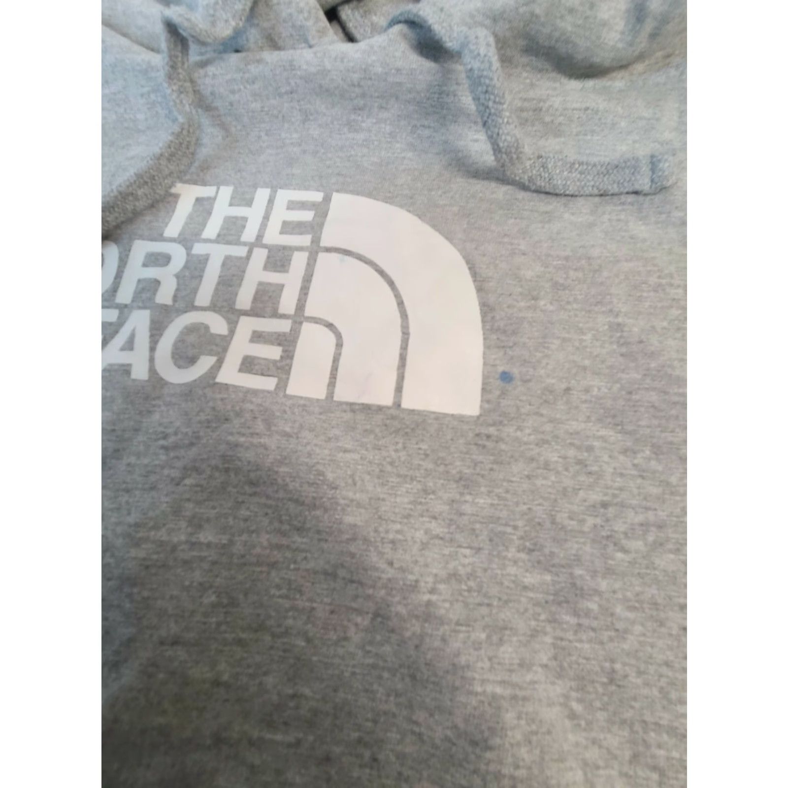 The North Face The North Face Men's Pullover Hoodie Gray Stained Large Size US L / EU 52-54 / 3 - 2 Thumbnail