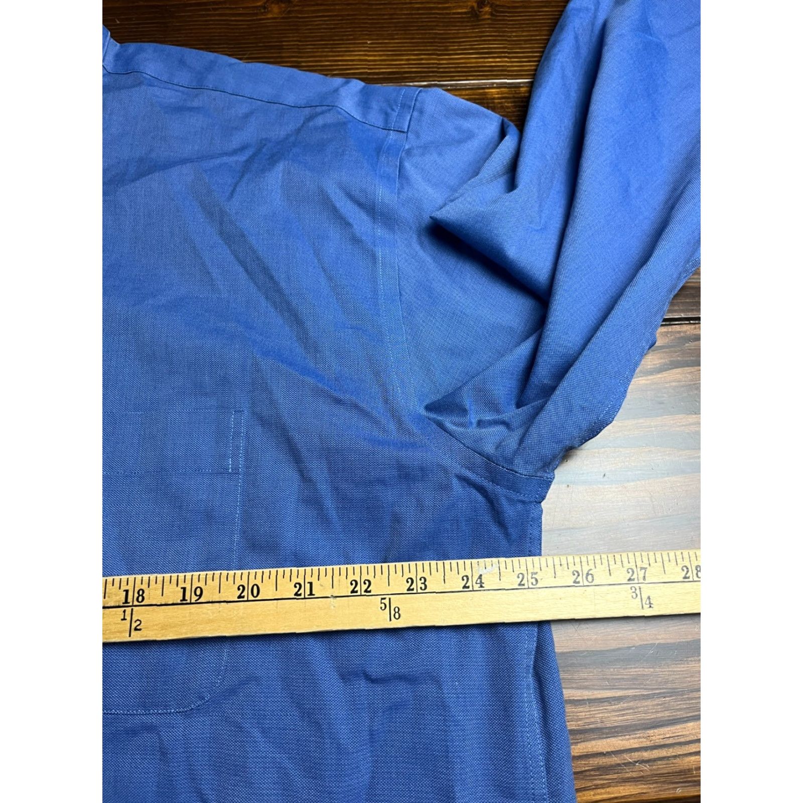 Pronto Uomo Pronto Uomo Shirt Men XL Blue Non Iron Dress 80's Button Up Size US XL / EU 56 / 4 - 3 Thumbnail