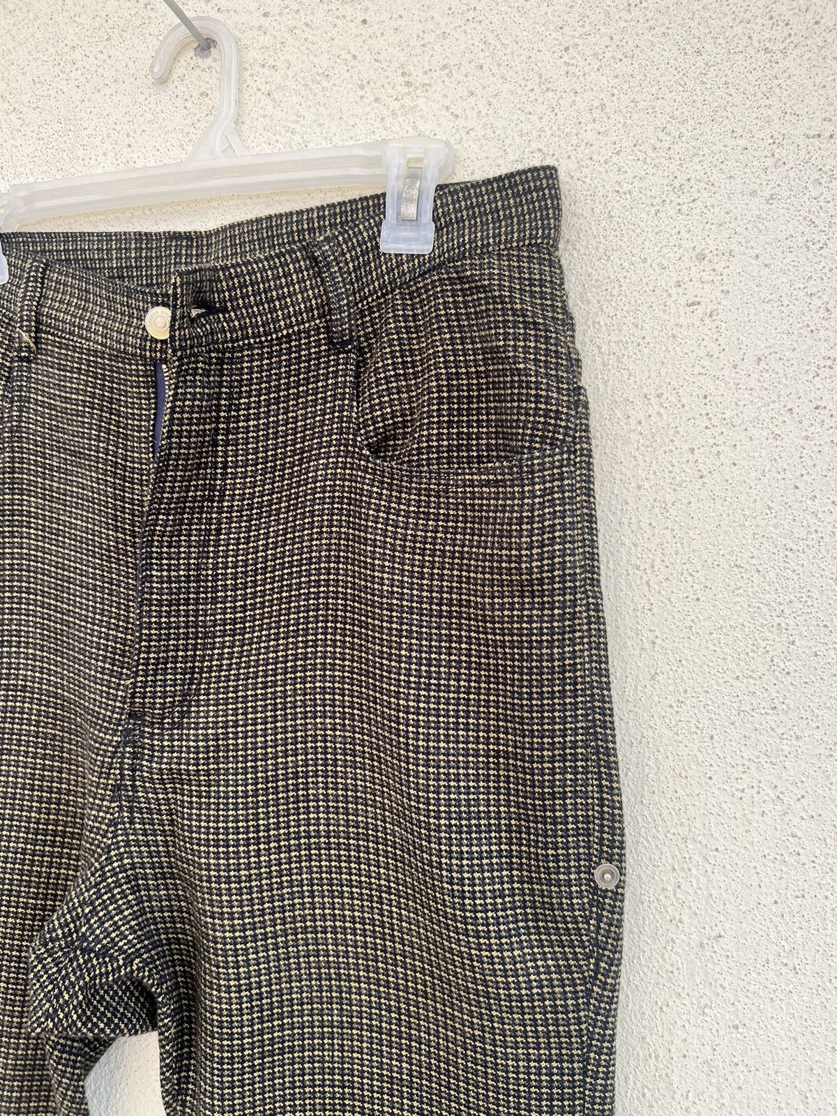 Issey Miyake Mercibeaucoup Issey Miyake Drop Crotch Acrylic Pant Size 3 Size US 32 / EU 48 - 10 Thumbnail