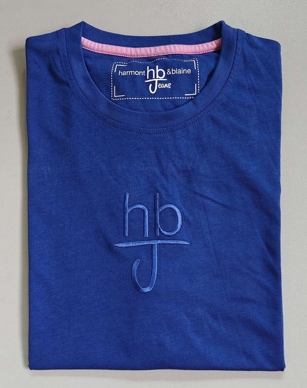 Harmont & Blaine Harmont & Blaine Jeans (HBJ) Crew Neck T-shirt ASM/2053 Size US XXL / EU 58 / 5 - 1 Thumbnail