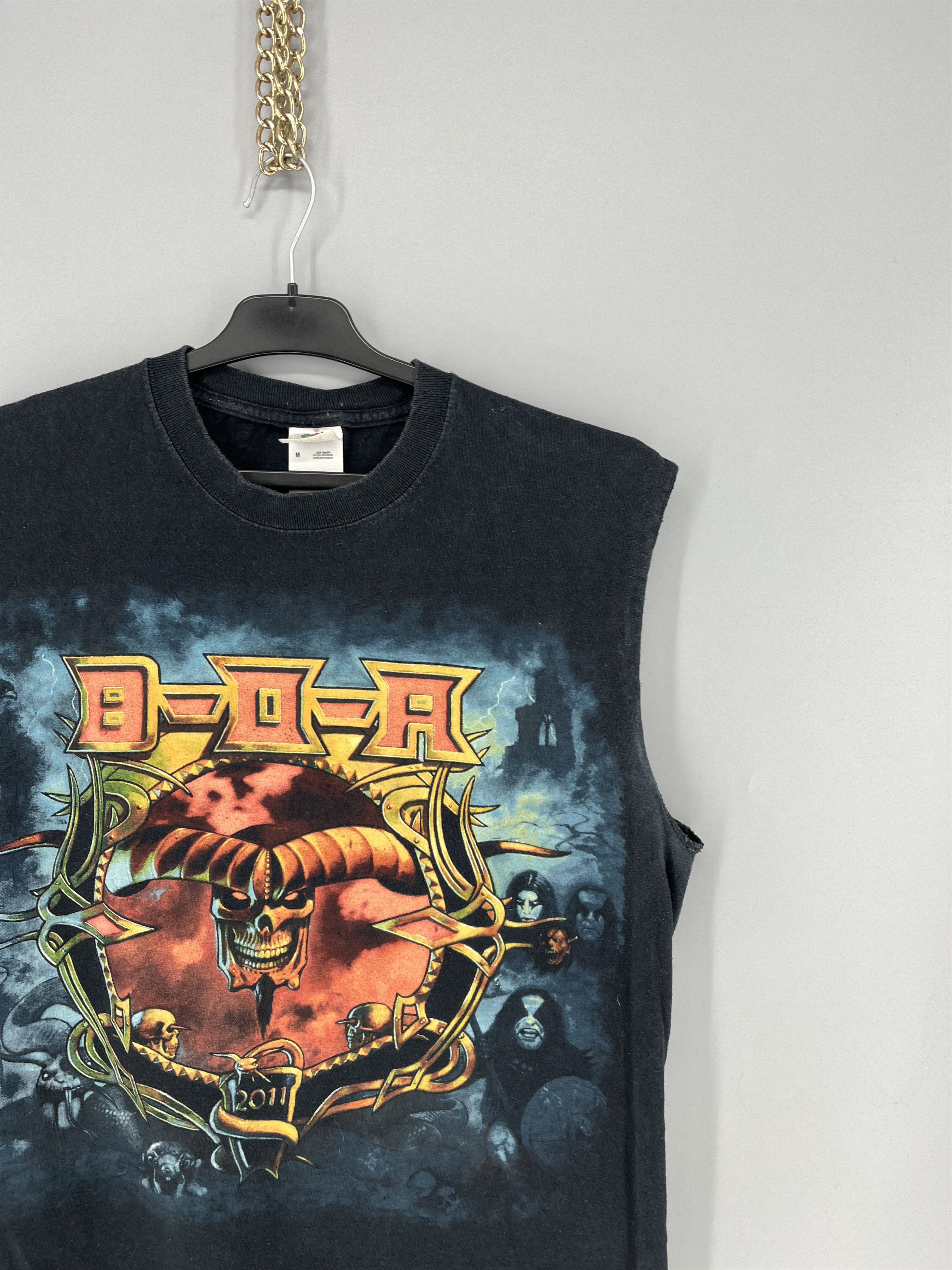 Band Tees DOA Dead On Arrival 2011 Bloodstock Metal Music Top T Shirt Size US M / EU 48-50 / 2 - 5 Thumbnail