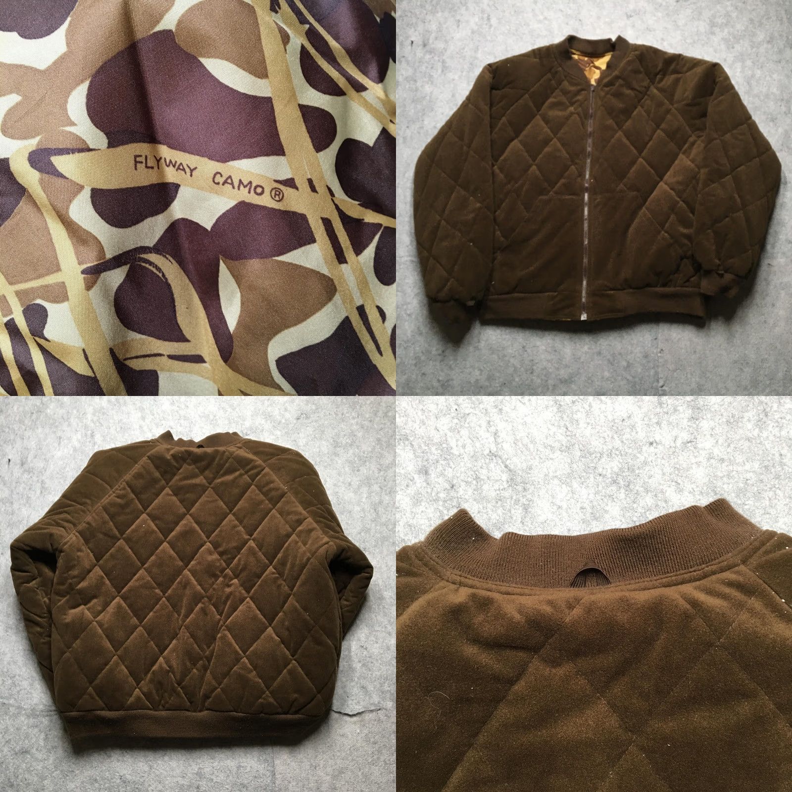 Vintage VINTAGE Gamehide Jacket Mens XL Flyway Camo Reversible Quilted Hunting Coat Bomber Size US XL / EU 56 / 4 - 8 Thumbnail