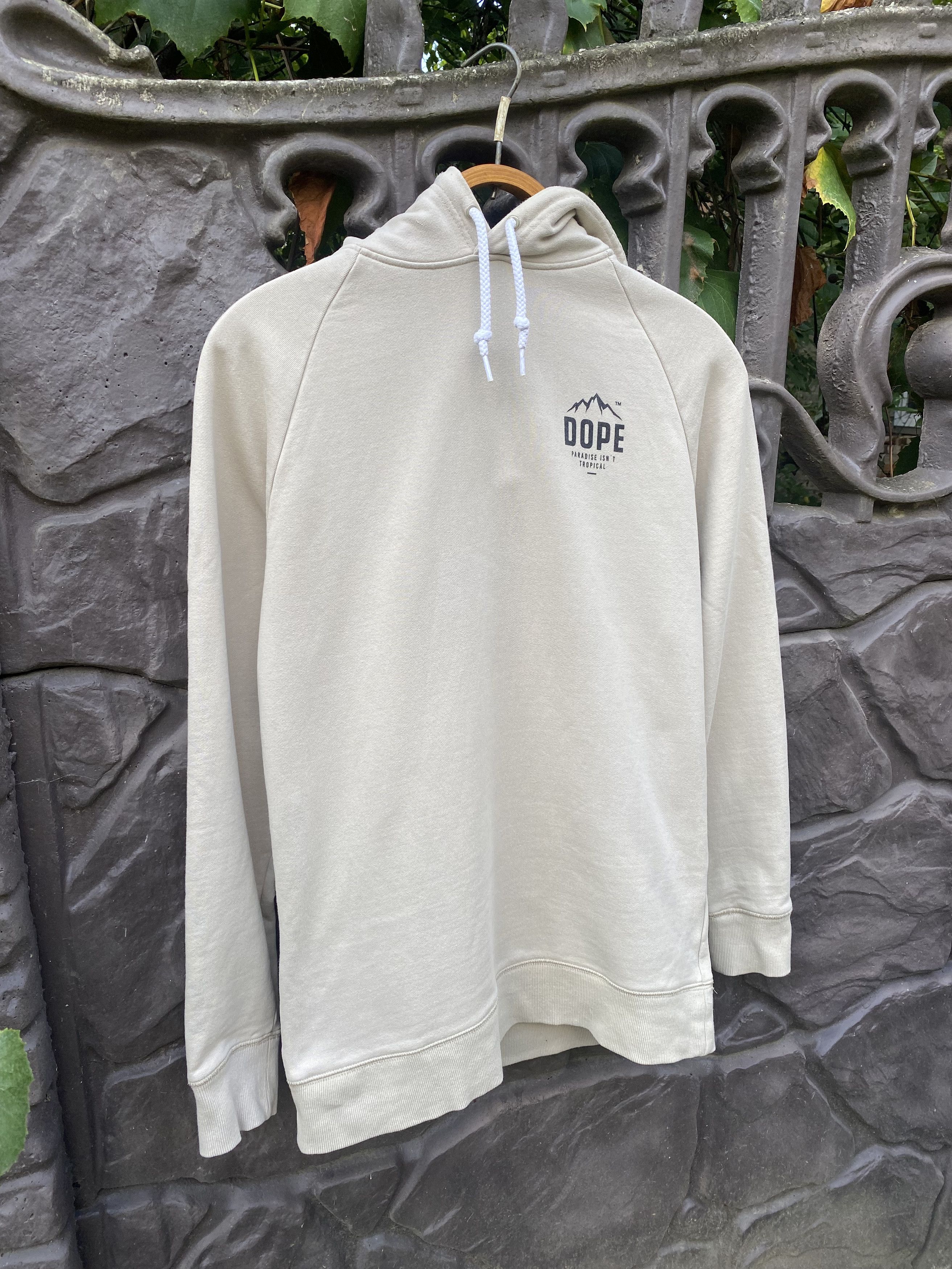 Vintage DOPE HOODIE MENS PARADISE ISN‘T TROPICAL Size US S / EU 44-46 / 1 - 11 Thumbnail
