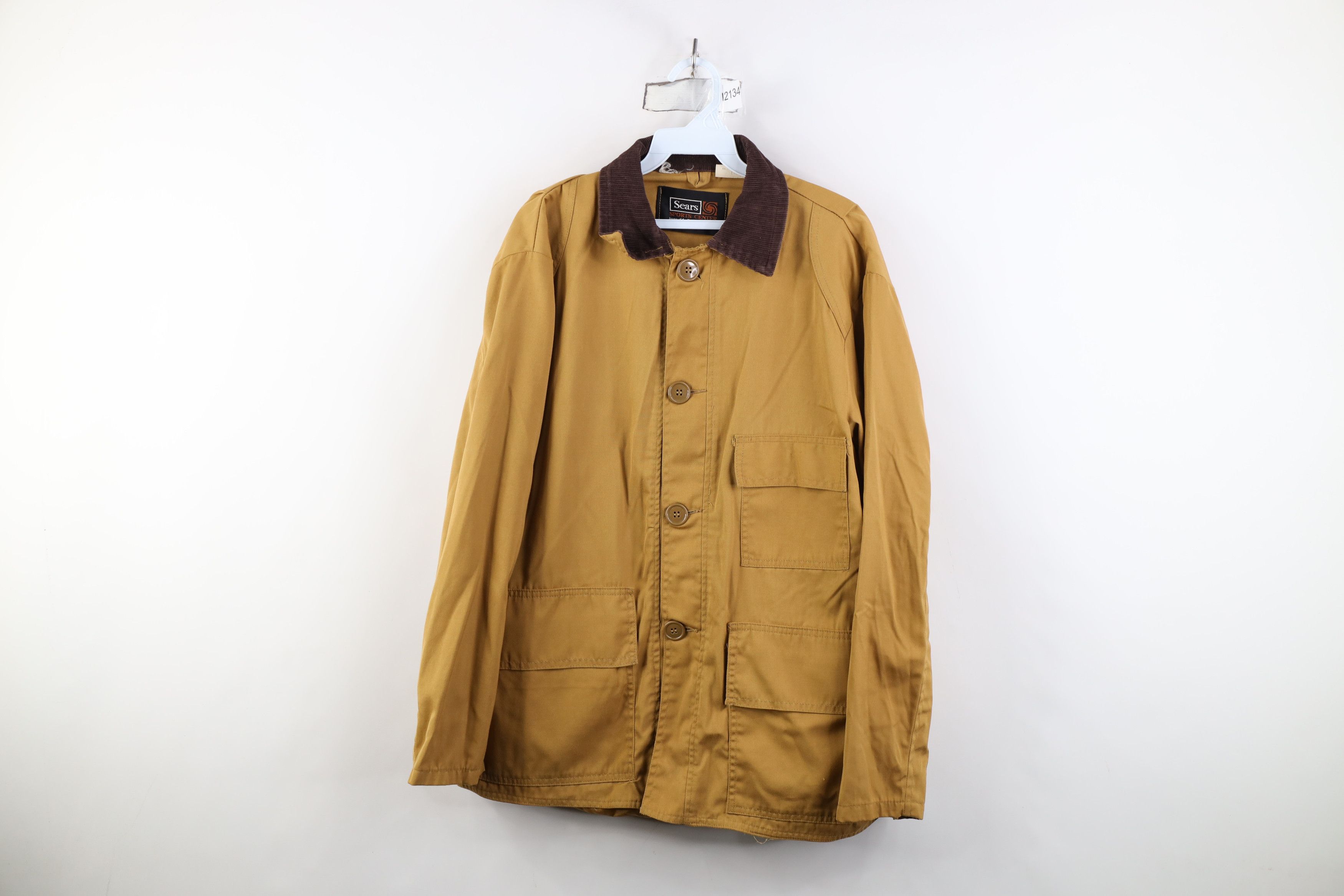 Vintage Vintage 70s Streetwear Outdoor Hunting Birding Jacket Brown Size US M / EU 48-50 / 2 - 1 Thumbnail
