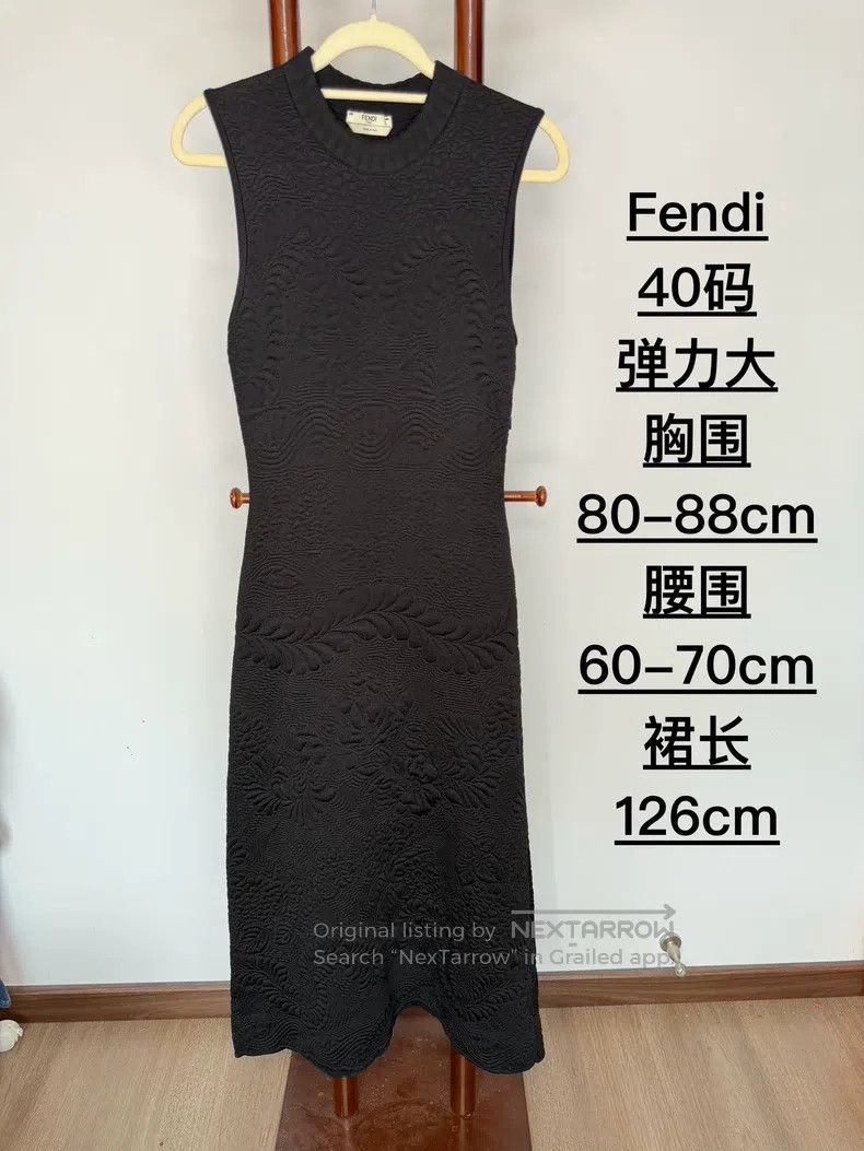 Fendi Fendi Showpiece Dress Size XS / US 0-2 / IT 36-38 - 3 Thumbnail