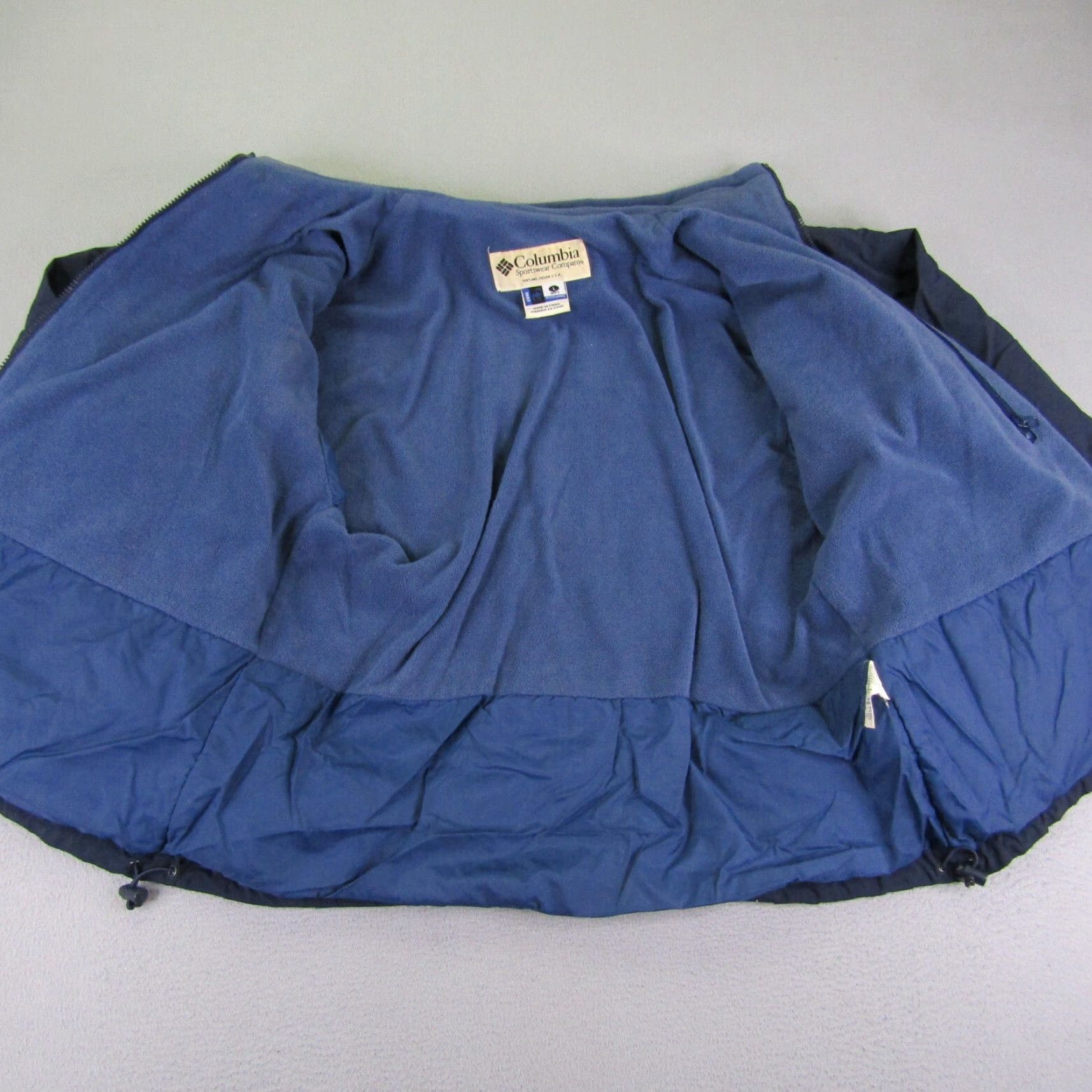 Vintage VINTAGE Columbia Jacket Mens Large Blue Interchange Fleece Lined Zip Up Waterproof Coat Size US L / EU 52-54 / 3 - 4 Thumbnail