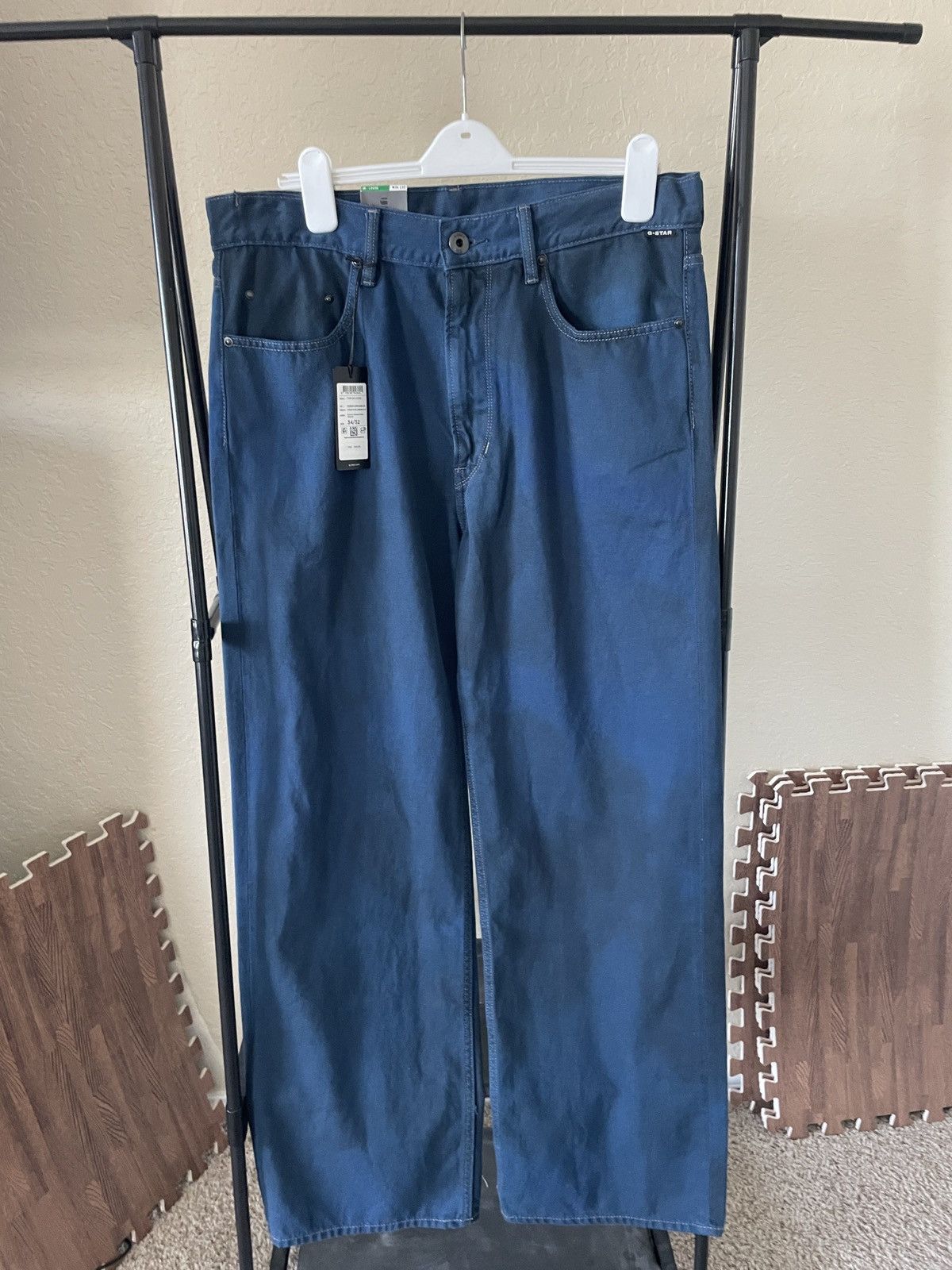 G-Star Type 96 Loose(Steer Ecru Denim R AO) nwt 240.00 Size US 36 / EU 52 - 1 Thumbnail