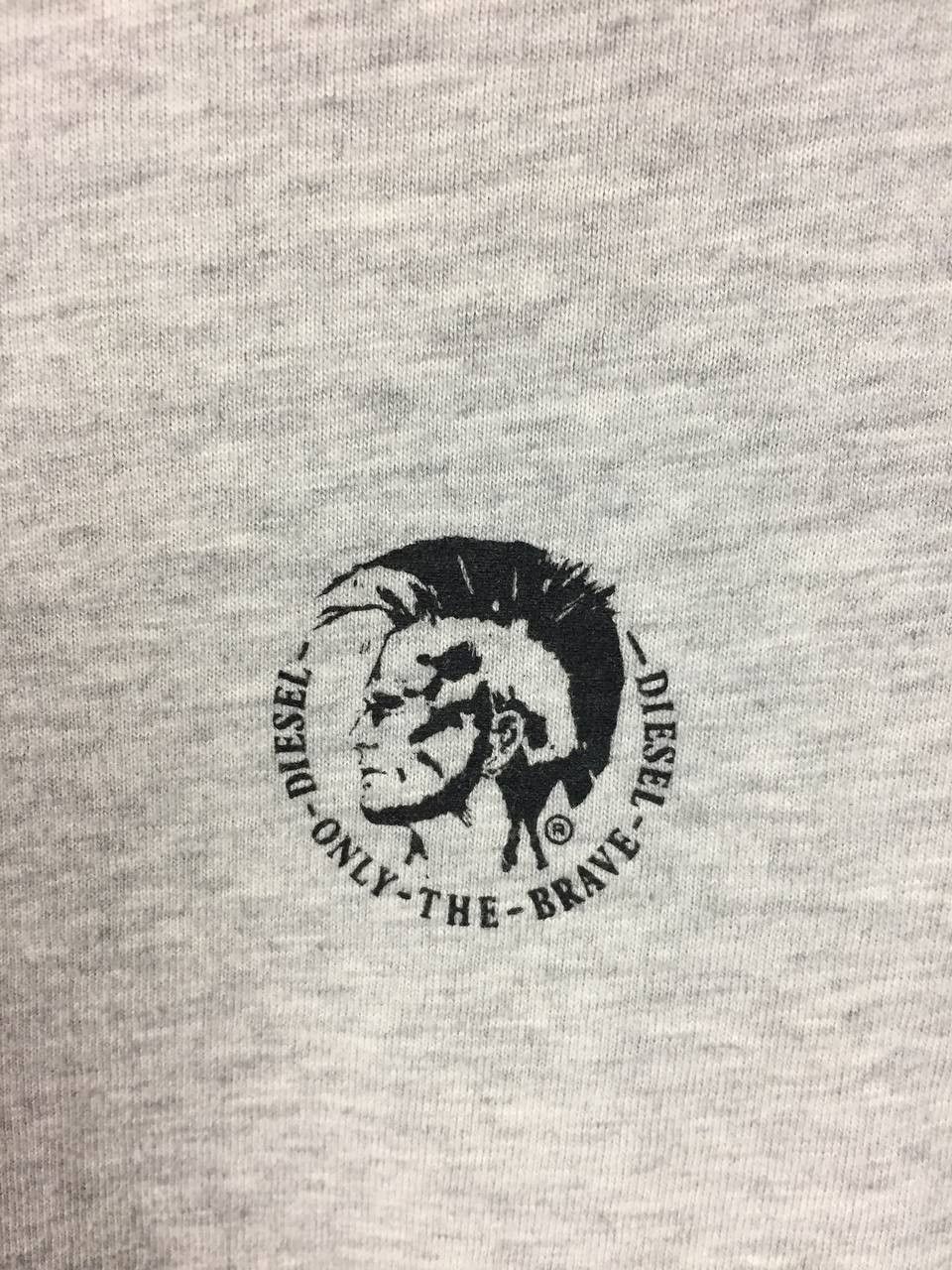 Diesel Diesel "Only The Brave" Mohawk Logo Long Sleeve Tee Size US XL / EU 56 / 4 - 4 Thumbnail
