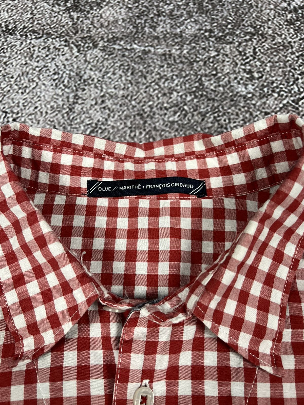Marithe + Francois Girbaud Marithe Francois Girbaus Men’s checked shirt small logo y2k Size US XL / EU 56 / 4 - 11 Thumbnail