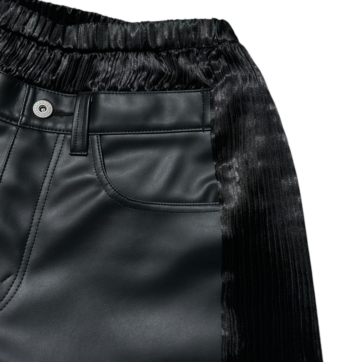 Junya Watanabe × Levi's $1,400 Pleated deconstructed adjustable pants Size US 32 / EU 48 - 3 Thumbnail