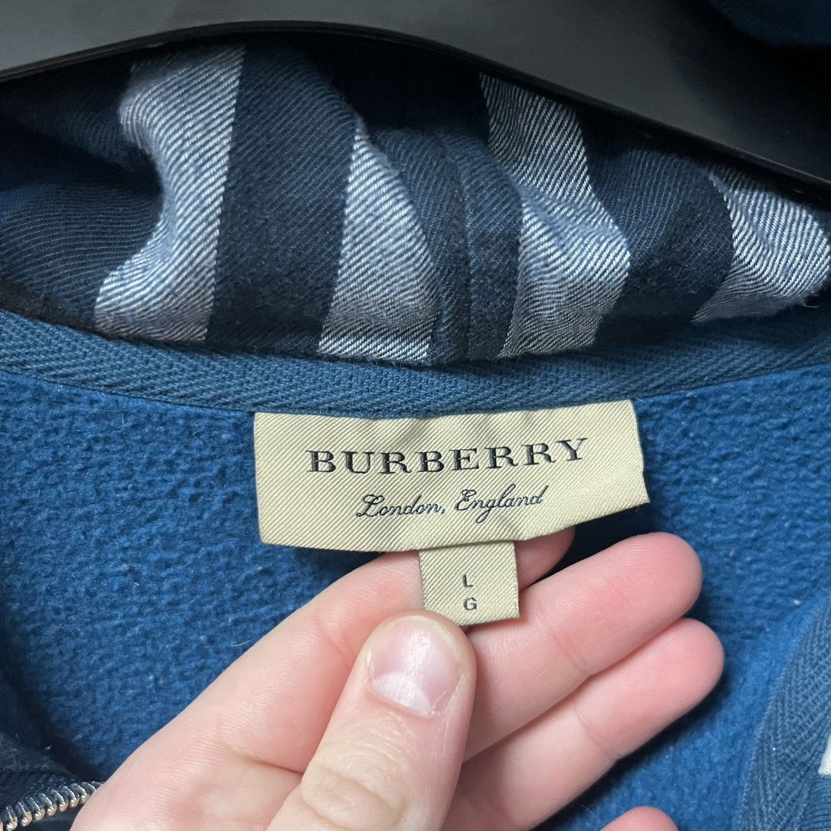 Burberry Burberry Zip Hoodie Size US L / EU 52-54 / 3 - 8 Thumbnail