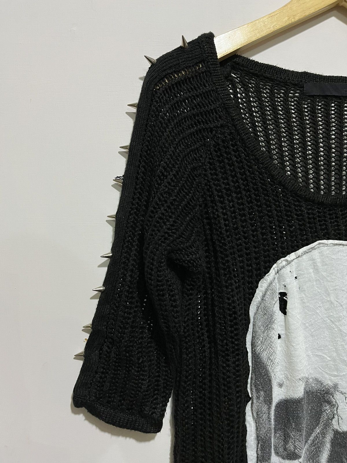 14th Addiction 🖤BLACKDAY🖤Glad news open knit Size US M / EU 48-50 / 2 - 3 Thumbnail