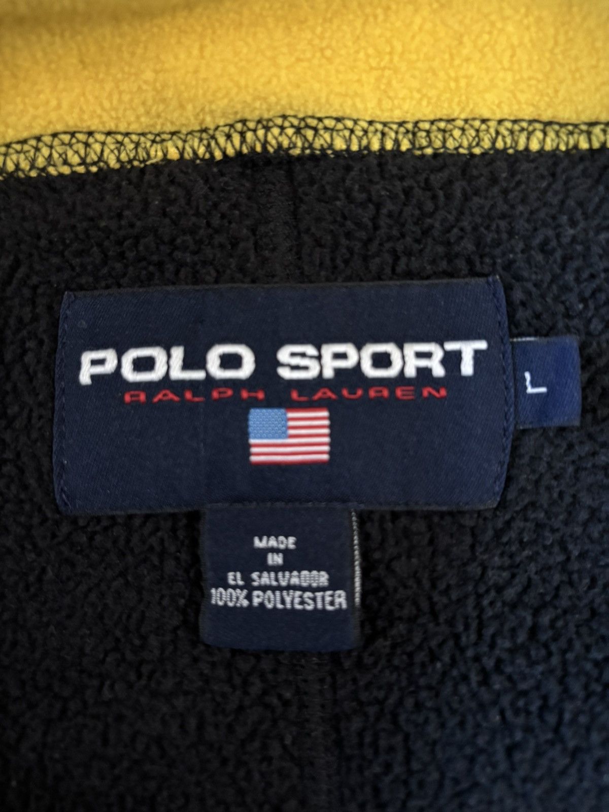 Polo Ralph Lauren Vintage Polo Sport fleece jacket. Size L #skater #fleece y2k Size US L / EU 52-54 / 3 - 1 Thumbnail