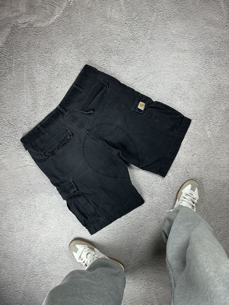 Carhartt Wip Vintage Carhartt Wip Regular Cargo Short Baggy Distressed Size US 38 / EU 54 - 1 Thumbnail