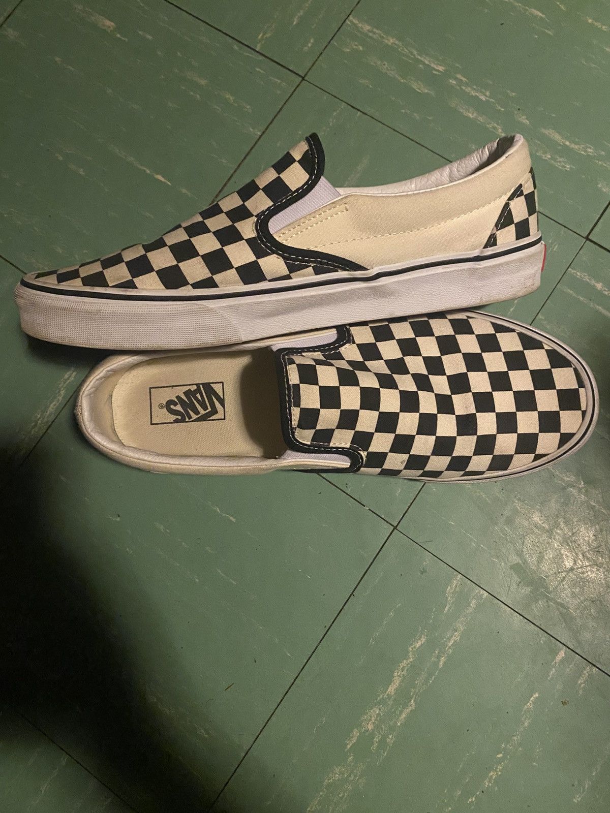 Vans Checkboard slip on vans Size US 11.5 / EU 44-45 - 6 Thumbnail