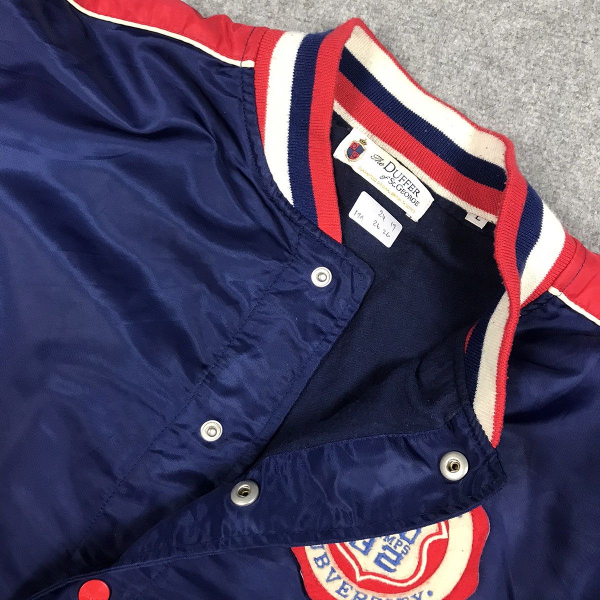 Japanese Brand Duffer of St. George Snap Button Jacket Size US L / EU 52-54 / 3 - 5 Thumbnail