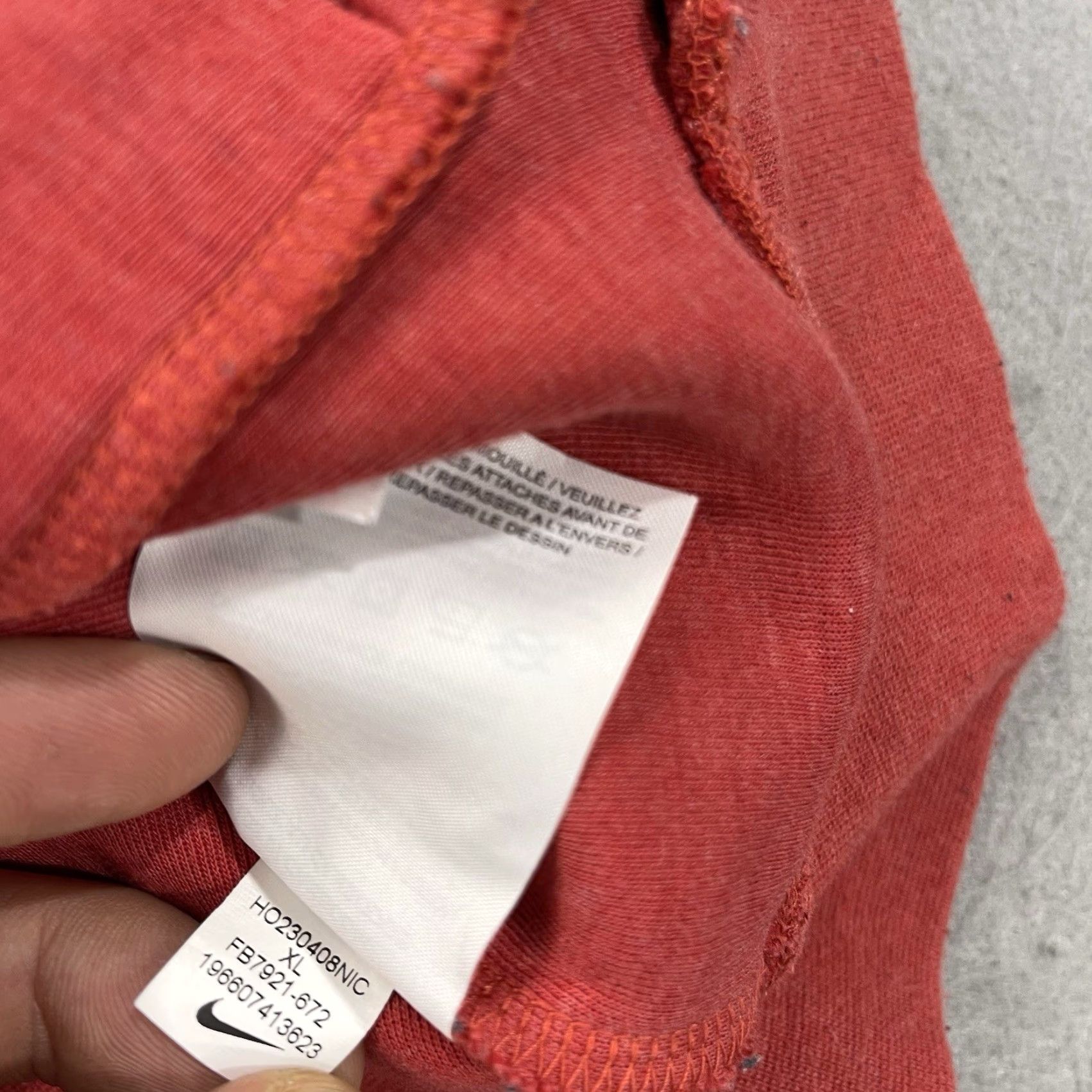 Nike Nike Tech Hoodie Mens XL Red Sportswear Full Zip Hoodie NSW Size US XL / EU 56 / 4 - 6 Thumbnail