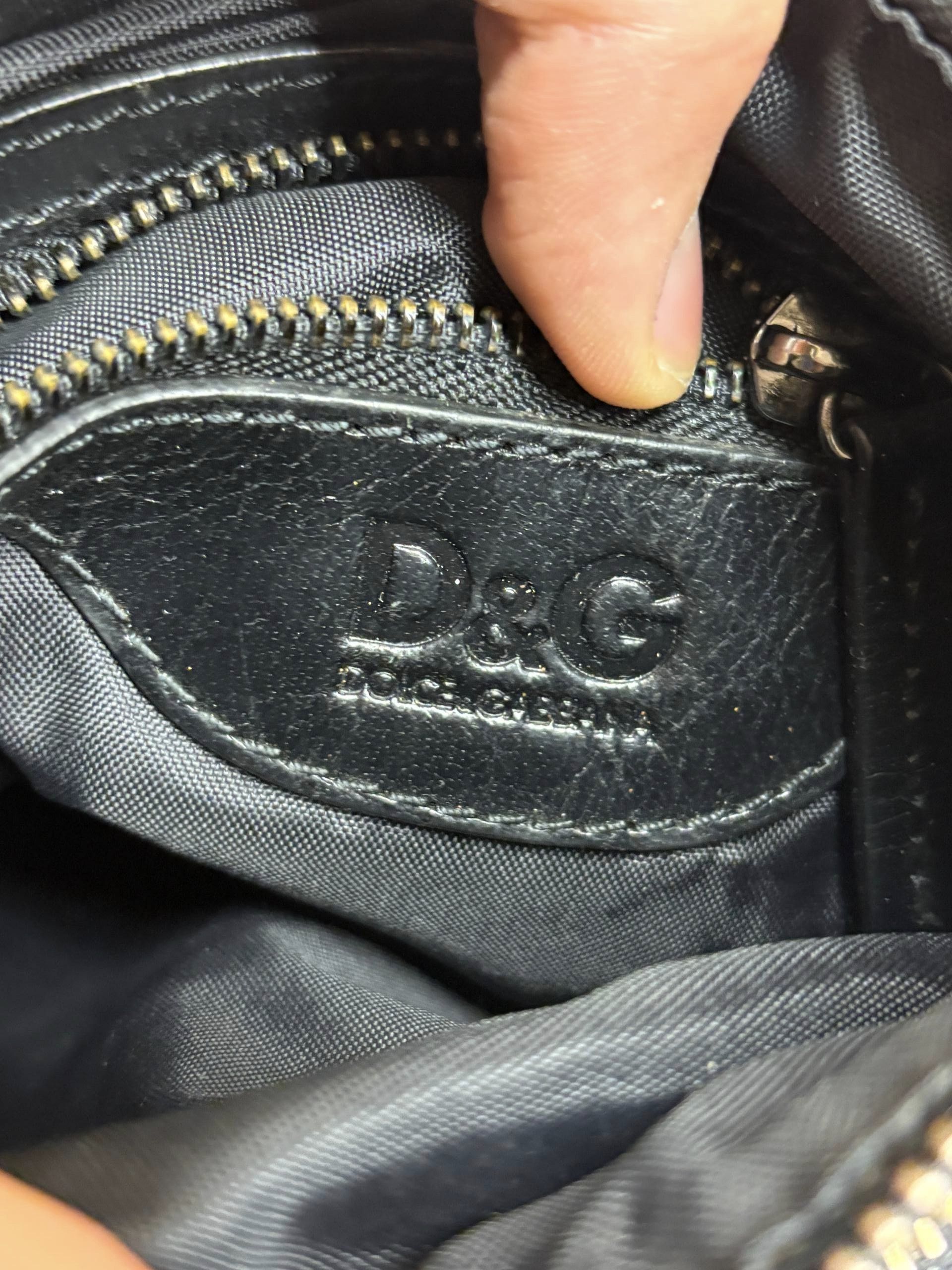 Dolce & Gabbana Vintage Dolce & Gabbana Black Shoulder Bag Size ONE SIZE - 5 Thumbnail