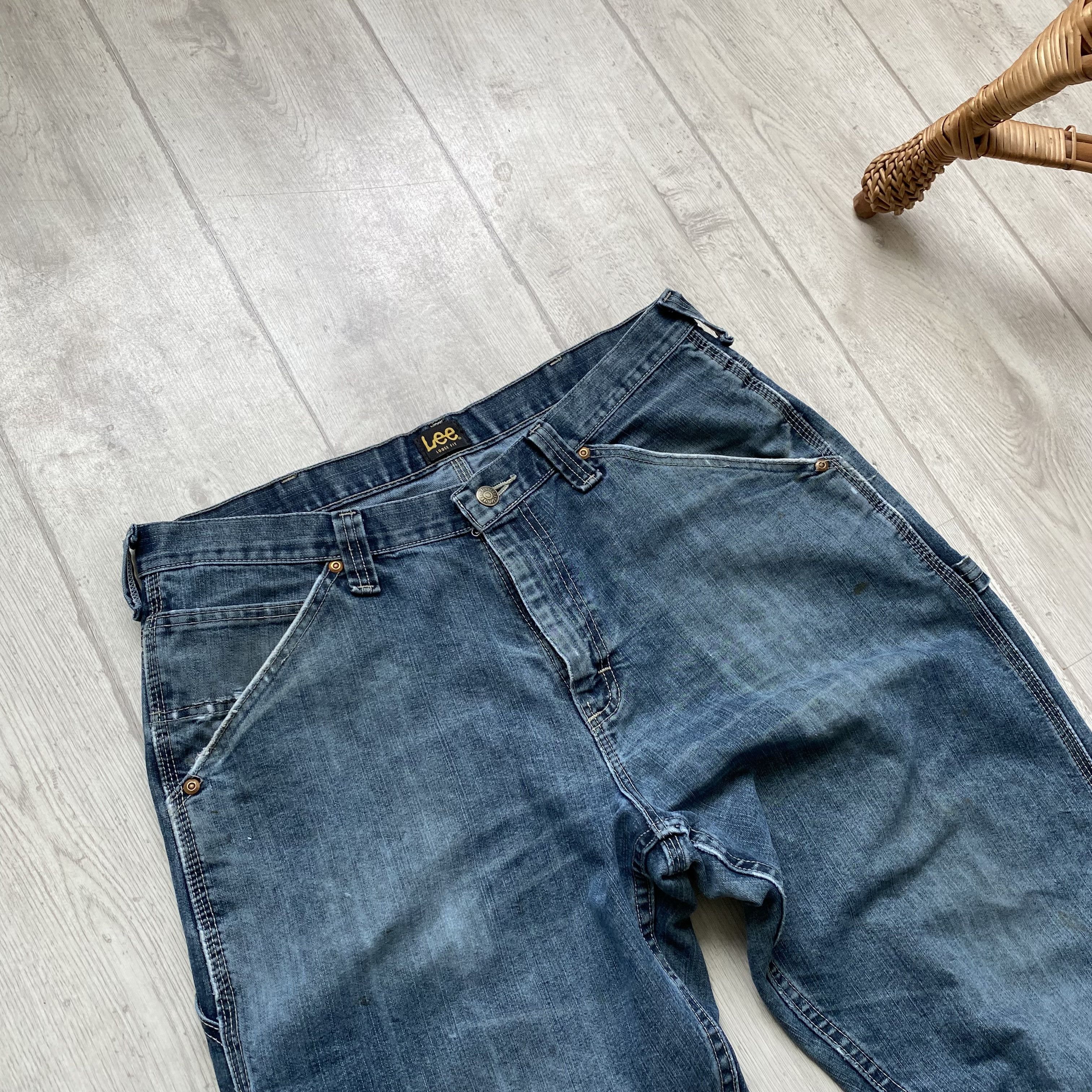 Lee Vintage Lee Work Skater Denim pants Distressed Carhartt Size US 32 / EU 48 - 3 Thumbnail