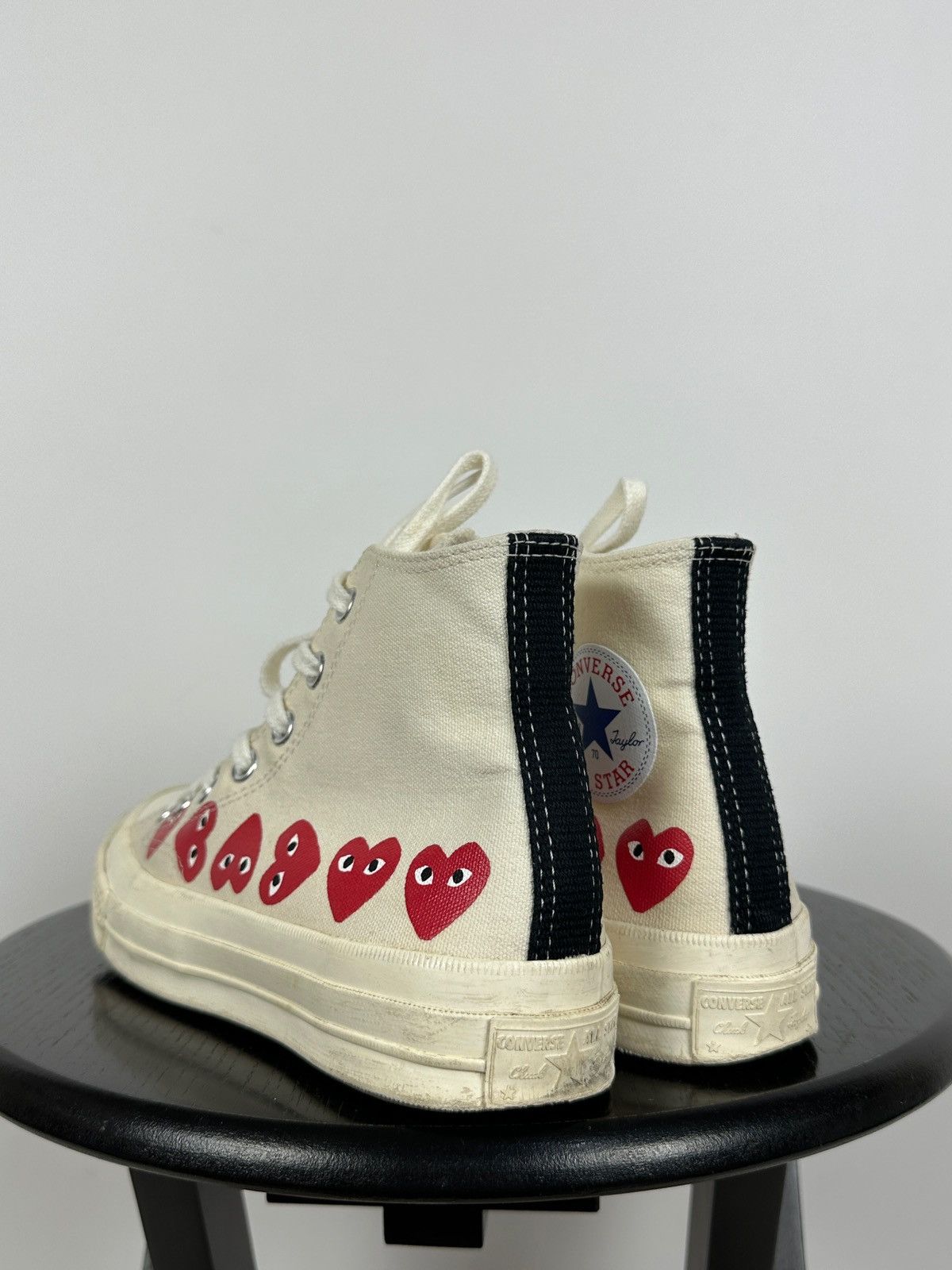 Comme des Garcons Comme Des Garçons x Chuck Taylor Converse All Star Hi Top Size US 5 / EU 37 - 3 Thumbnail