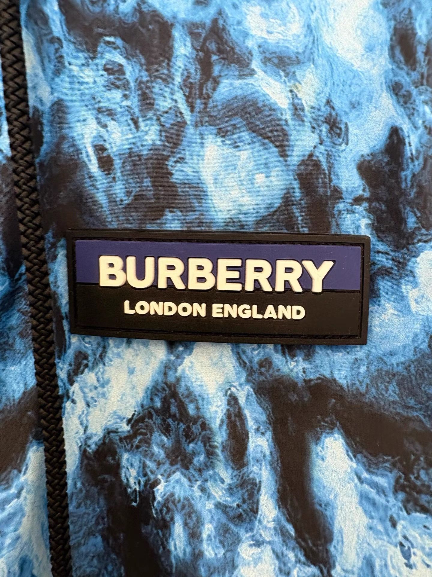 Burberry Burberry Tie-dye Ripple Hooded Jacket K36 Size US XL / EU 56 / 4 - 5 Thumbnail