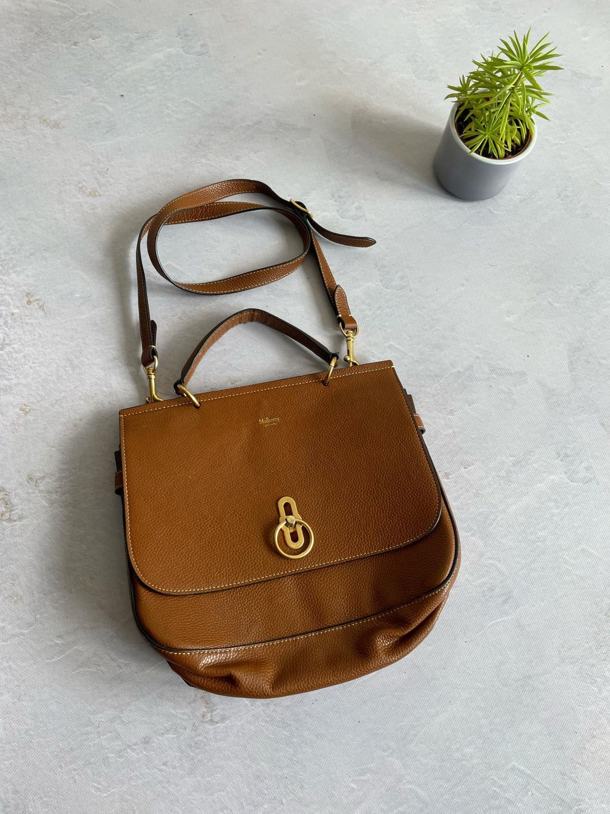 Mulberry Mulberry Amberley Leather Shoulder Bag Handbag Size ONE SIZE - 2 Thumbnail