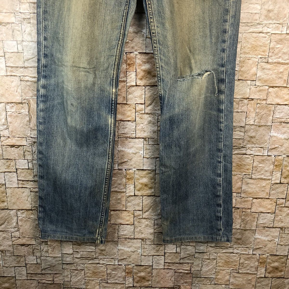Levi's Levis 502 Blue Denim jeans Pants #A1036 Size US 31 - 7 Thumbnail