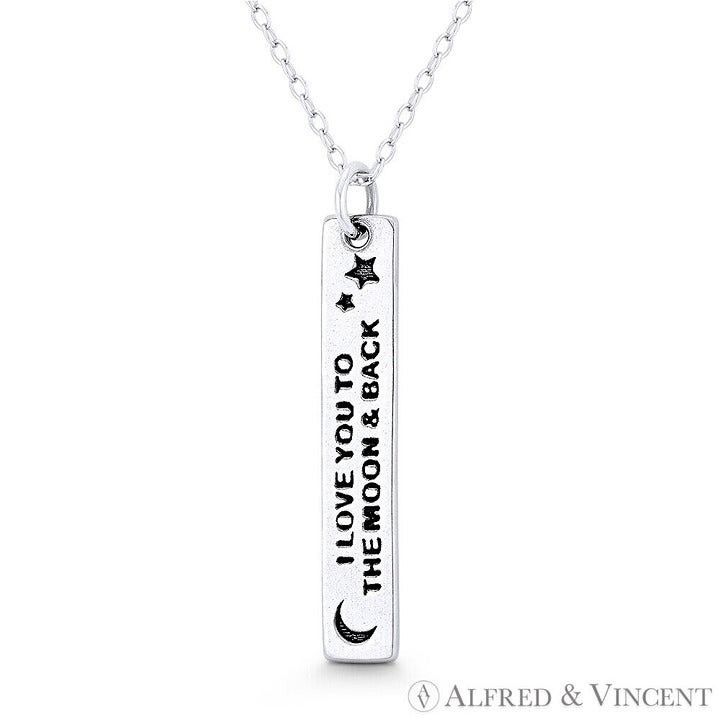 Other I Love You To The Moon & Back Charm Sterling Silver Pendant Size ONE SIZE - 1 Preview
