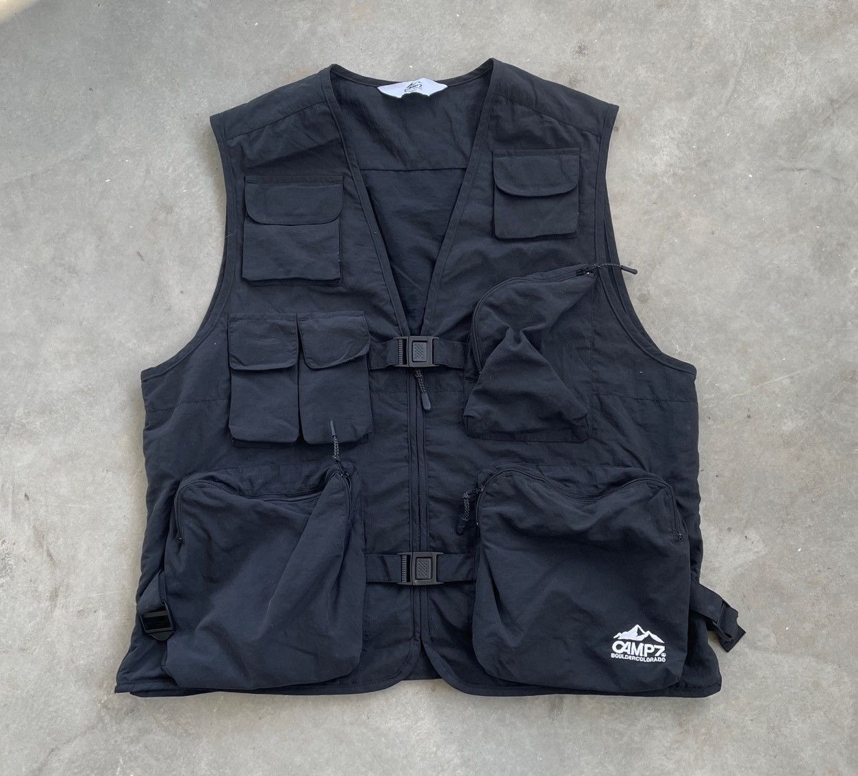 Japanese Brand CAMP7 TACTICAL VEST Size 40L - 1 Thumbnail
