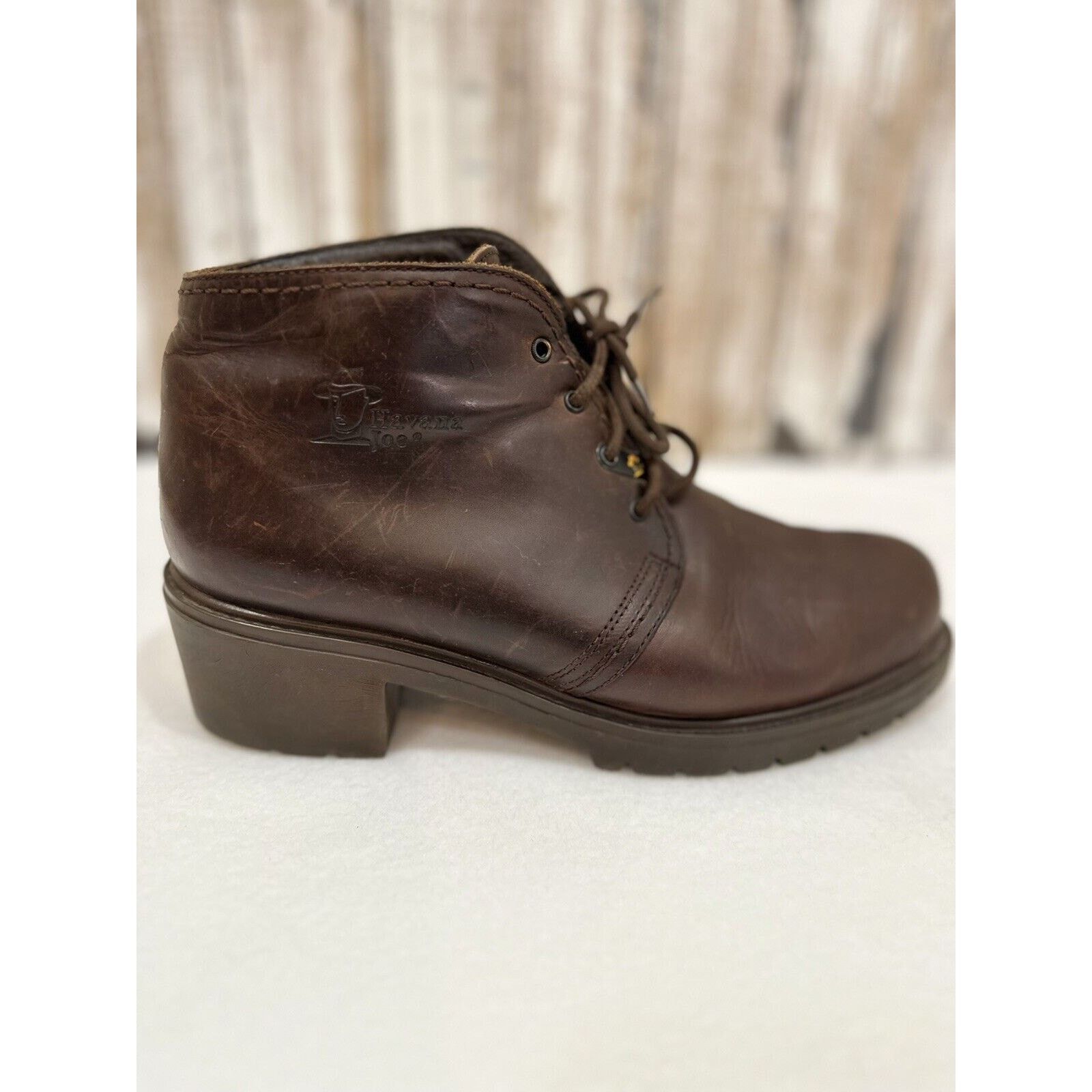 & Other Stories Havana Joe Women’s Chukka Boots Brown Leather 10.5- 41 EU Size US 10.5 / IT 40.5 - 1 Thumbnail