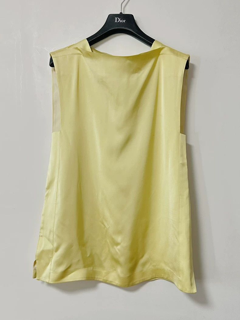 Jil Sander Jil Sander Glossy sleeveless vest Size XXS / US 00 / IT 34 - 1 Thumbnail