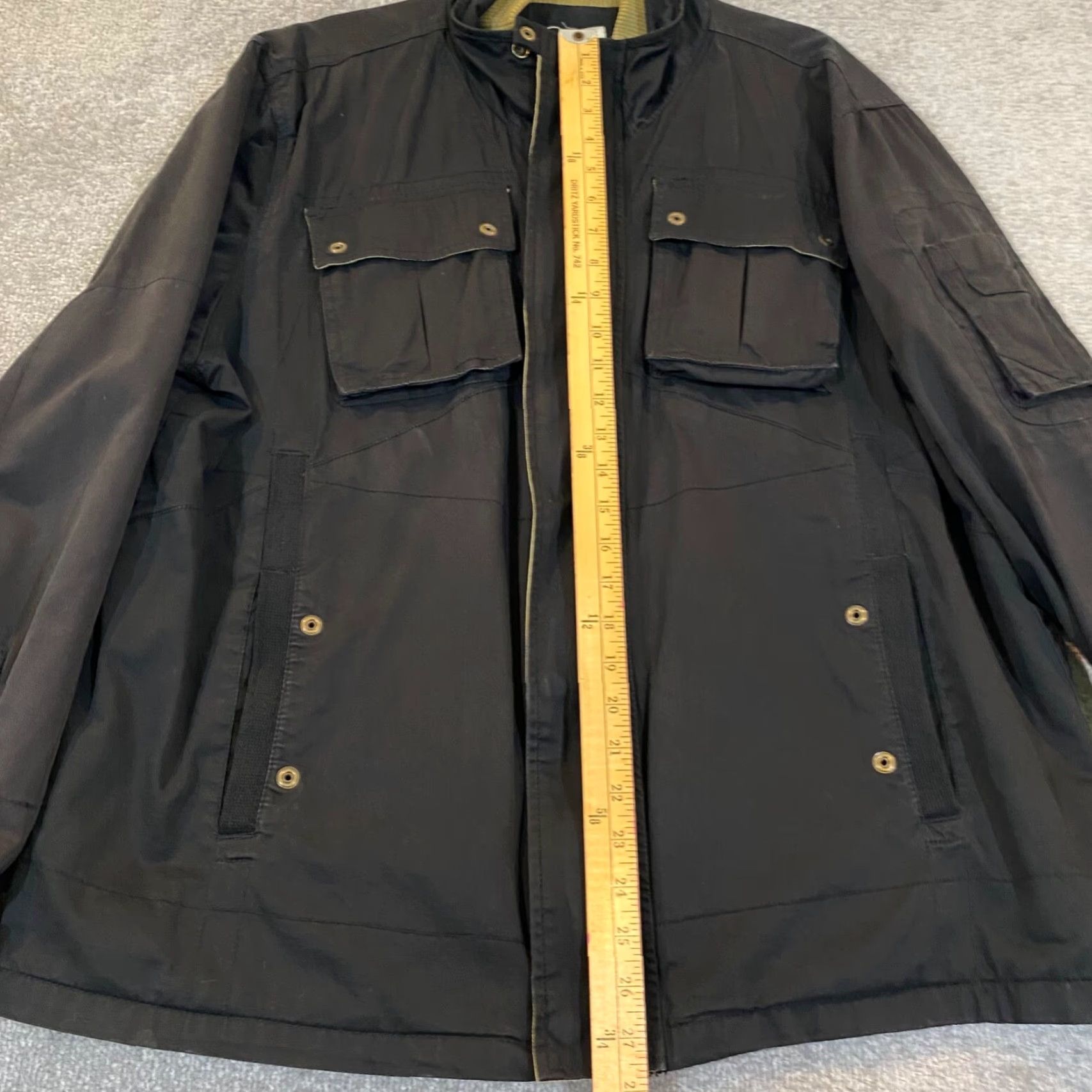 Carbon2Cobalt Carbon 2 Cobalt Jacket XL Black Chore Barn Military Utility Pockets Heavy Mens Size US XL / EU 56 / 4 - 3 Thumbnail