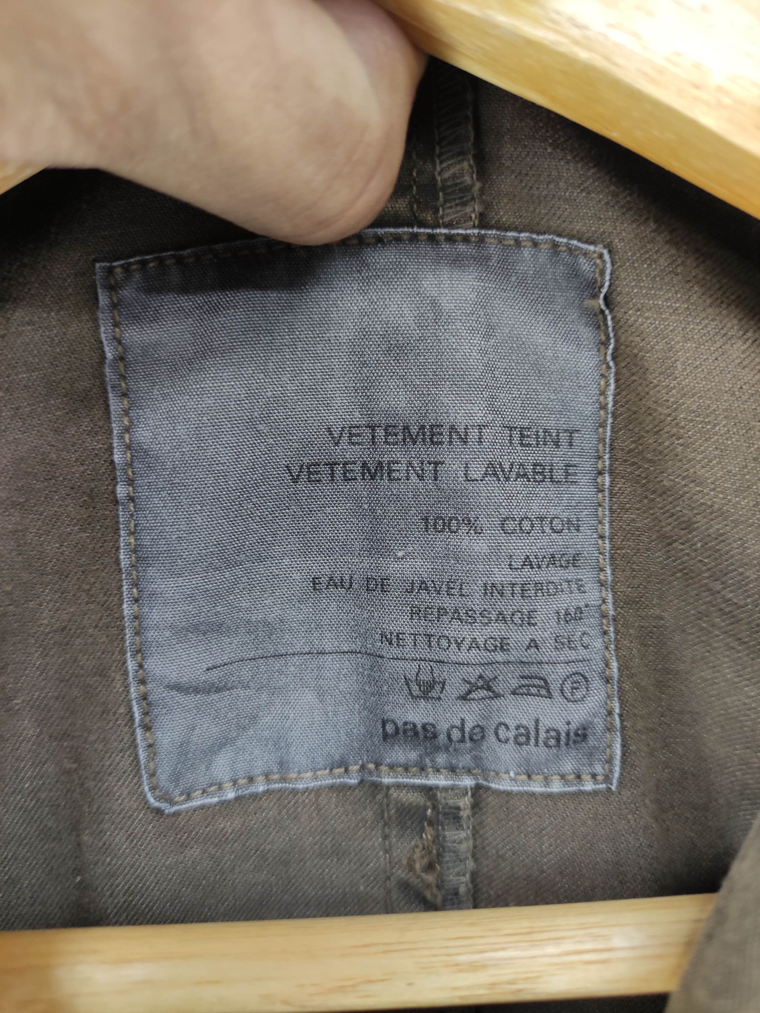 Japanese Brand Vintage Vetement Teint Jacket Size XS / US 0-2 / IT 36-38 - 3 Thumbnail
