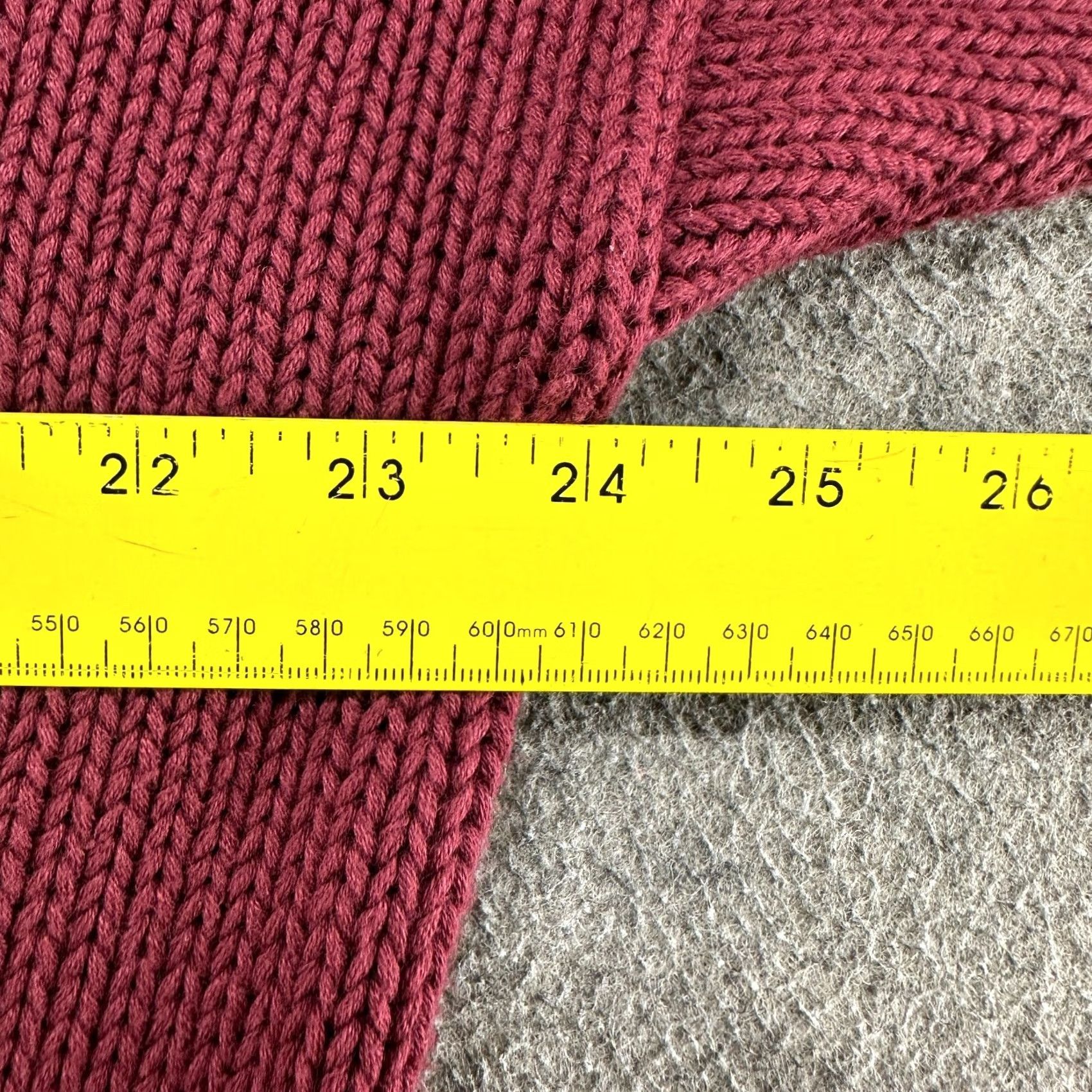 Gap VINTAGE Gap Sweater Womens XL Red Pullover Cable Knit V Neck Striped 90s Women Mens? Size XL / US 12-14 / IT 48-50 - 6 Thumbnail