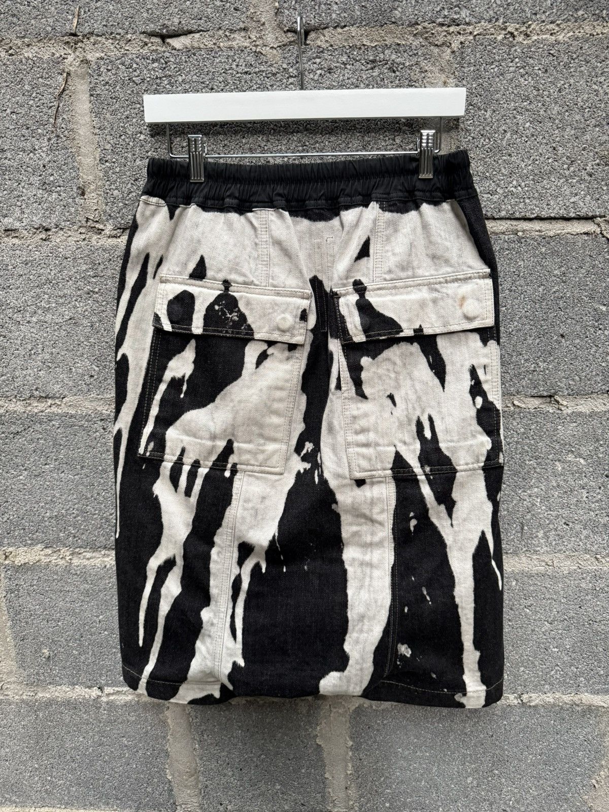 Rick Owens FW16 Rick Owens Mastadon Vomit Shorts Size US 32 / EU 48 - 2 Thumbnail