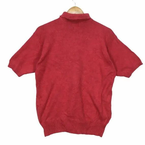 Polo Ralph Lauren Vtg 90' POLO RALPH LAUREN Small Pony Red Knitwear Sweater Size US L / EU 52-54 / 3 - 5 Thumbnail