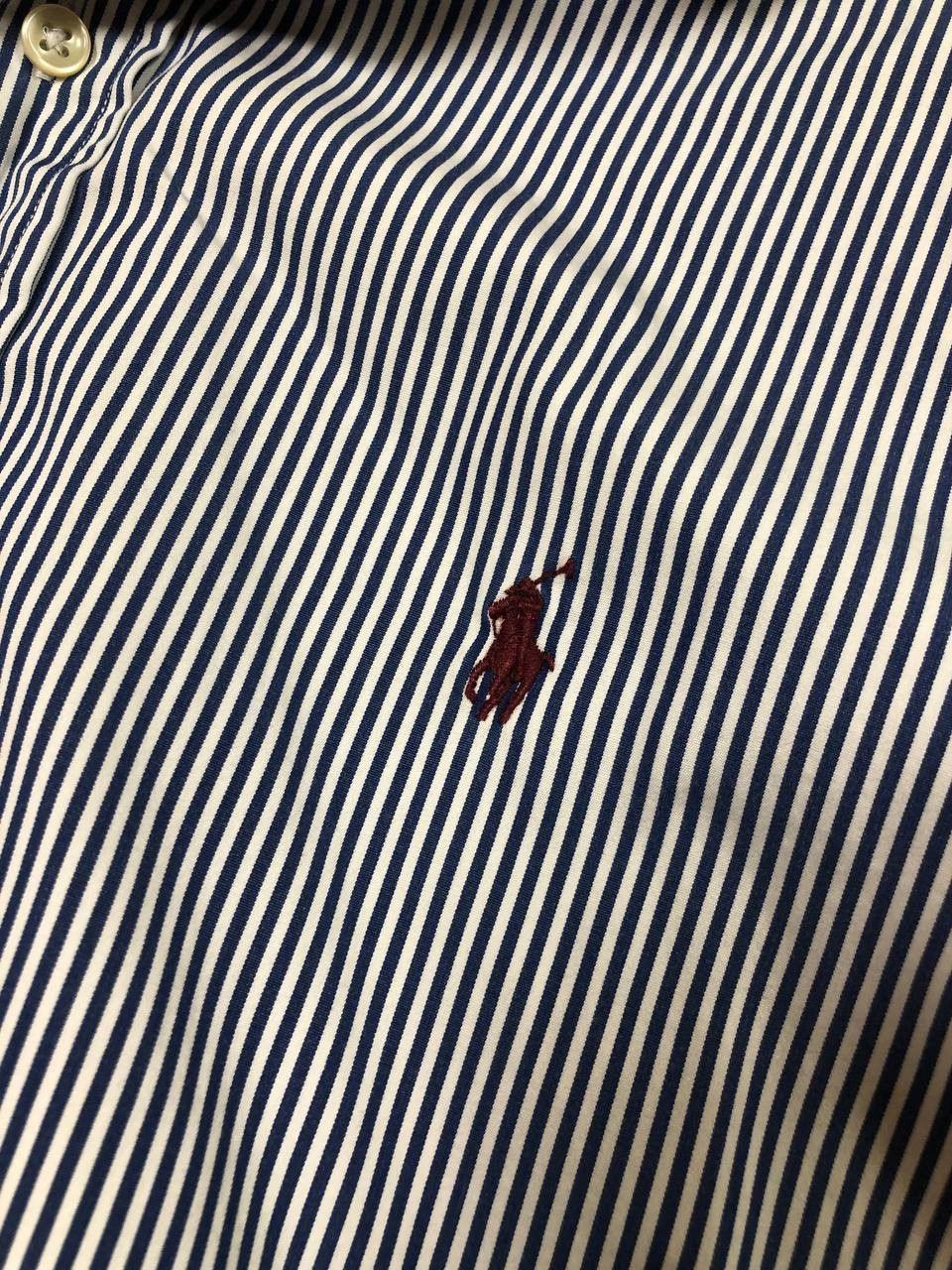 Polo Ralph Lauren × Ralph Lauren × Vintage Vintage Shirt Button Up Polo Ralph Lauren Luxury Tee🎠 Size US L / EU 52-54 / 3 - 10 Thumbnail